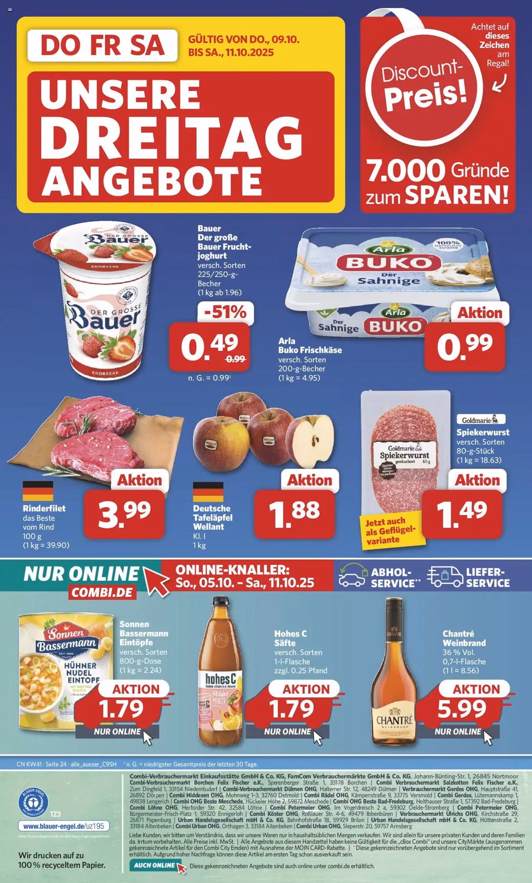 Combi Prospekt - Gültiger Prospekt ab 06.10.2025, Seite 30 von insgesamt 33