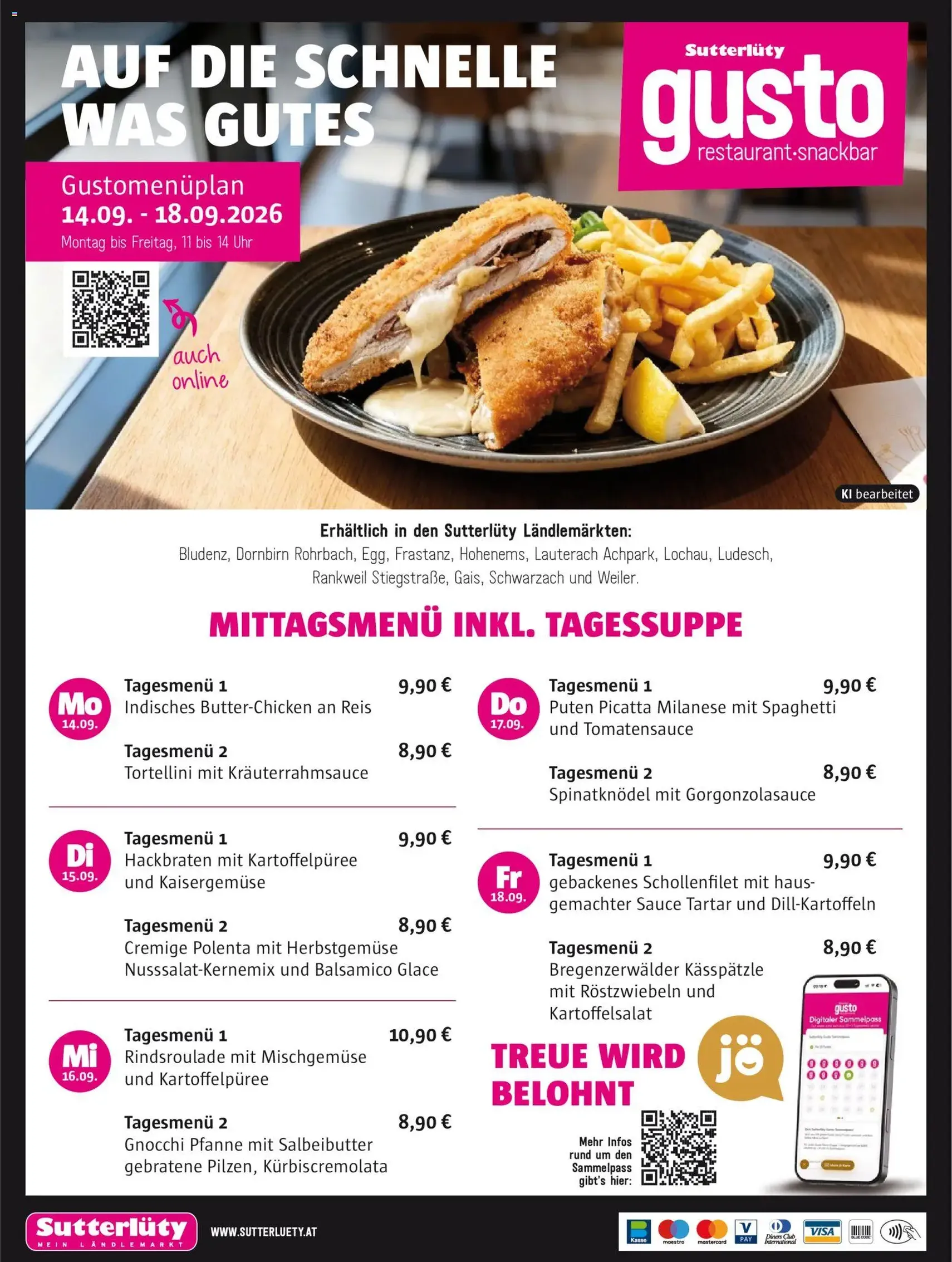 Sutterlüty Flugblatt - Gültiger Prospekt ab 14.09.2026, Seite 8 von insgesamt 8