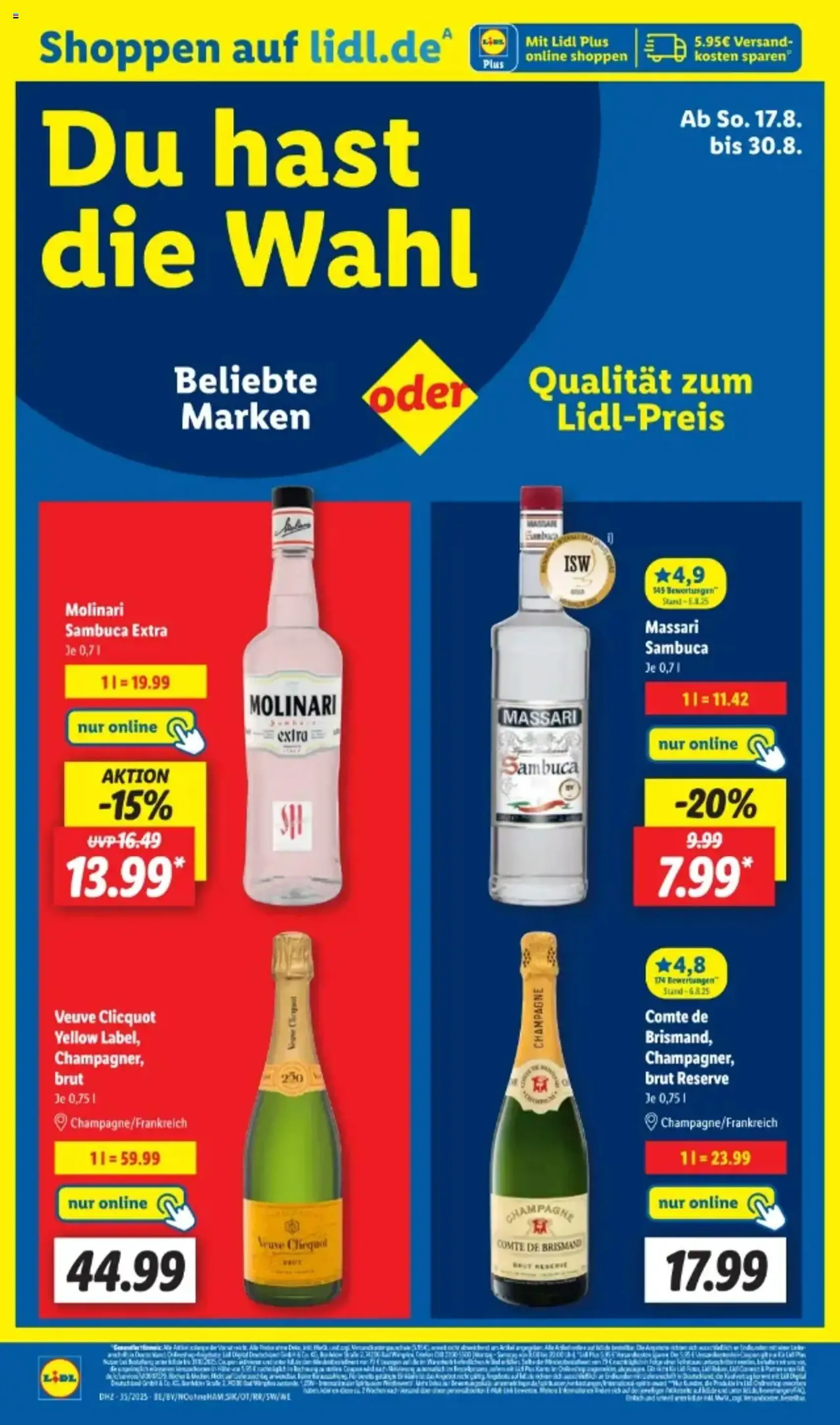 Lidl Prospekt - Gültiger Prospekt ab 25.08.2025, Seite 68 von insgesamt 68 Lidl Prospekt - Gültiger Prospekt ab 25.08.2025, Seite 68 von insgesamt 68