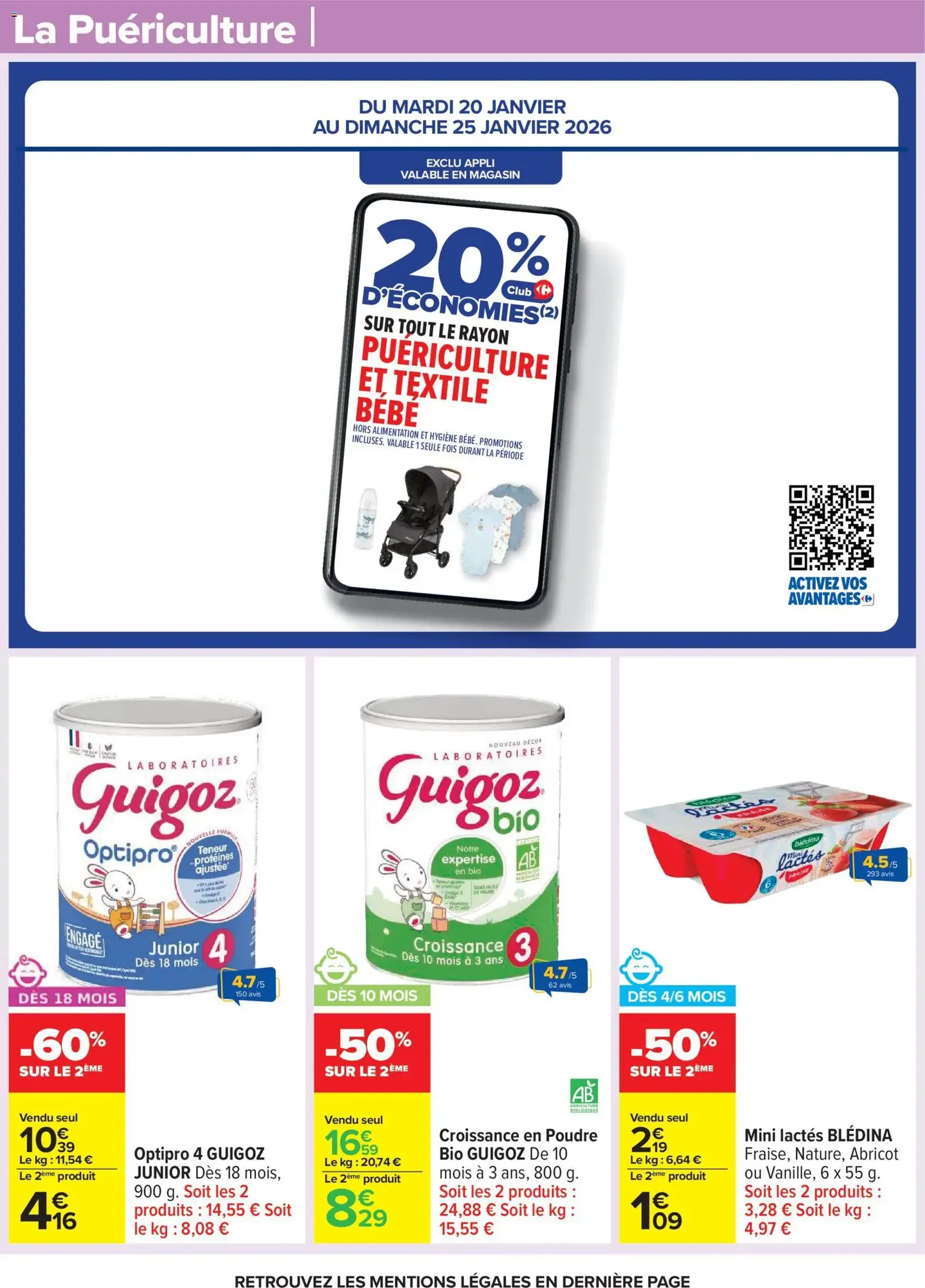 Carrefour catalogue semaine 4 - brochure valable à partir du 20/01/2026, page 59 sur 79