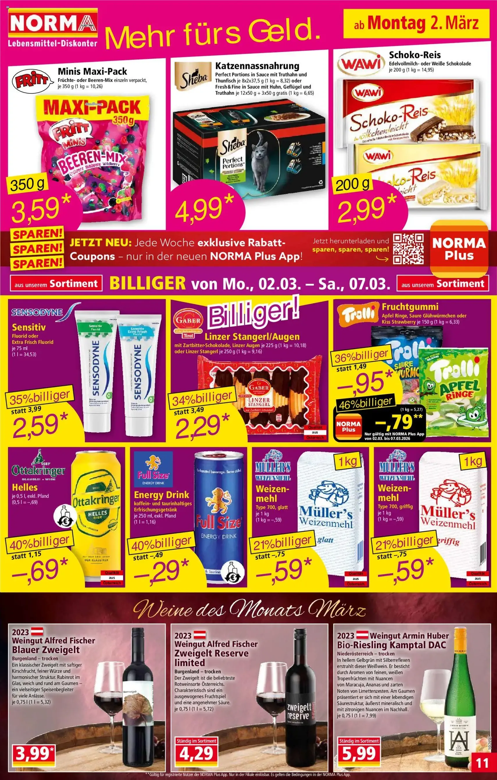 Norma Flugblatt - Gültiger Prospekt ab 02.03.2026, Seite 11 von insgesamt 20