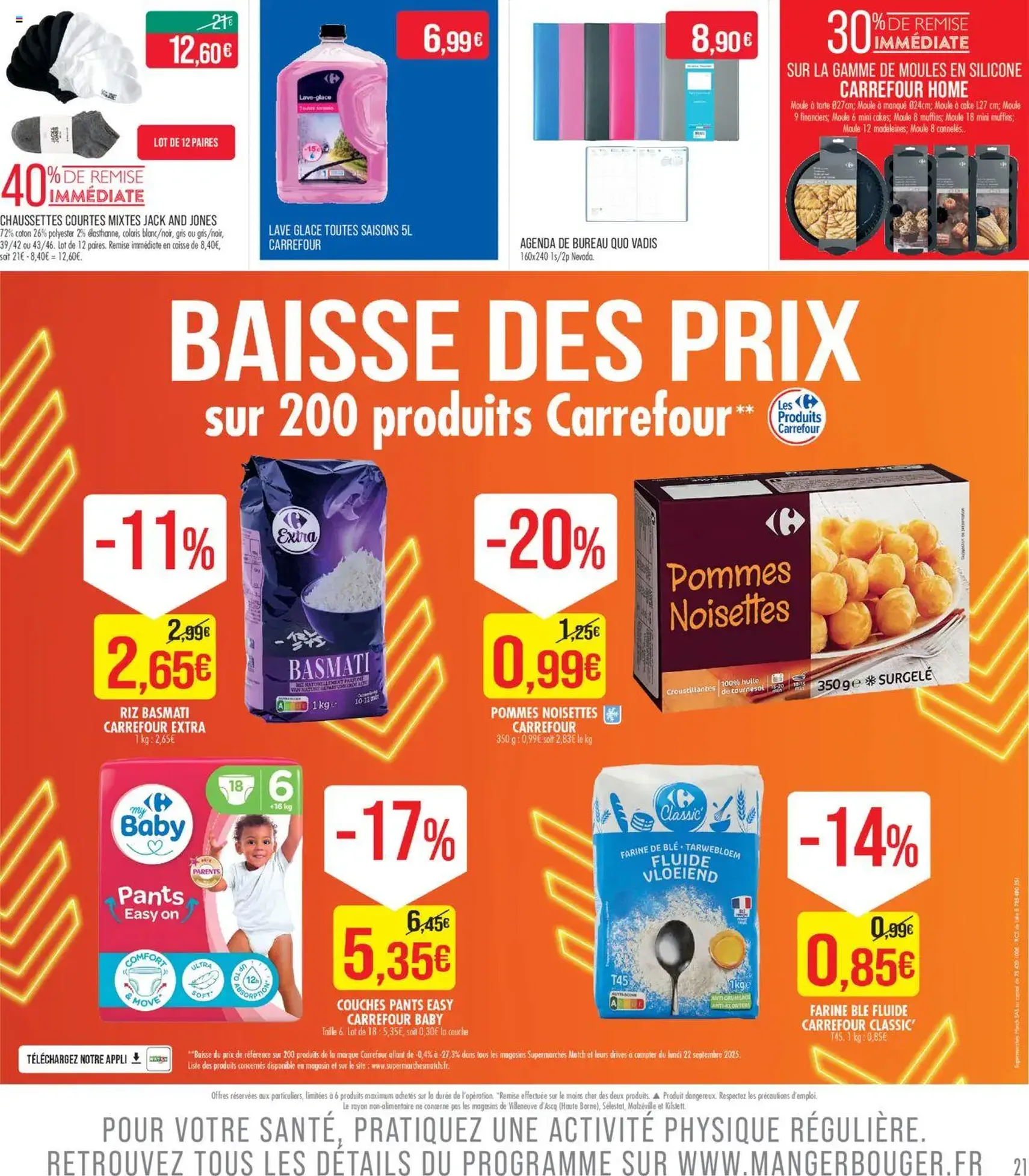 Match Supermarché catalogue - brochure valable à partir du 07/10/2025, page 21 sur 22