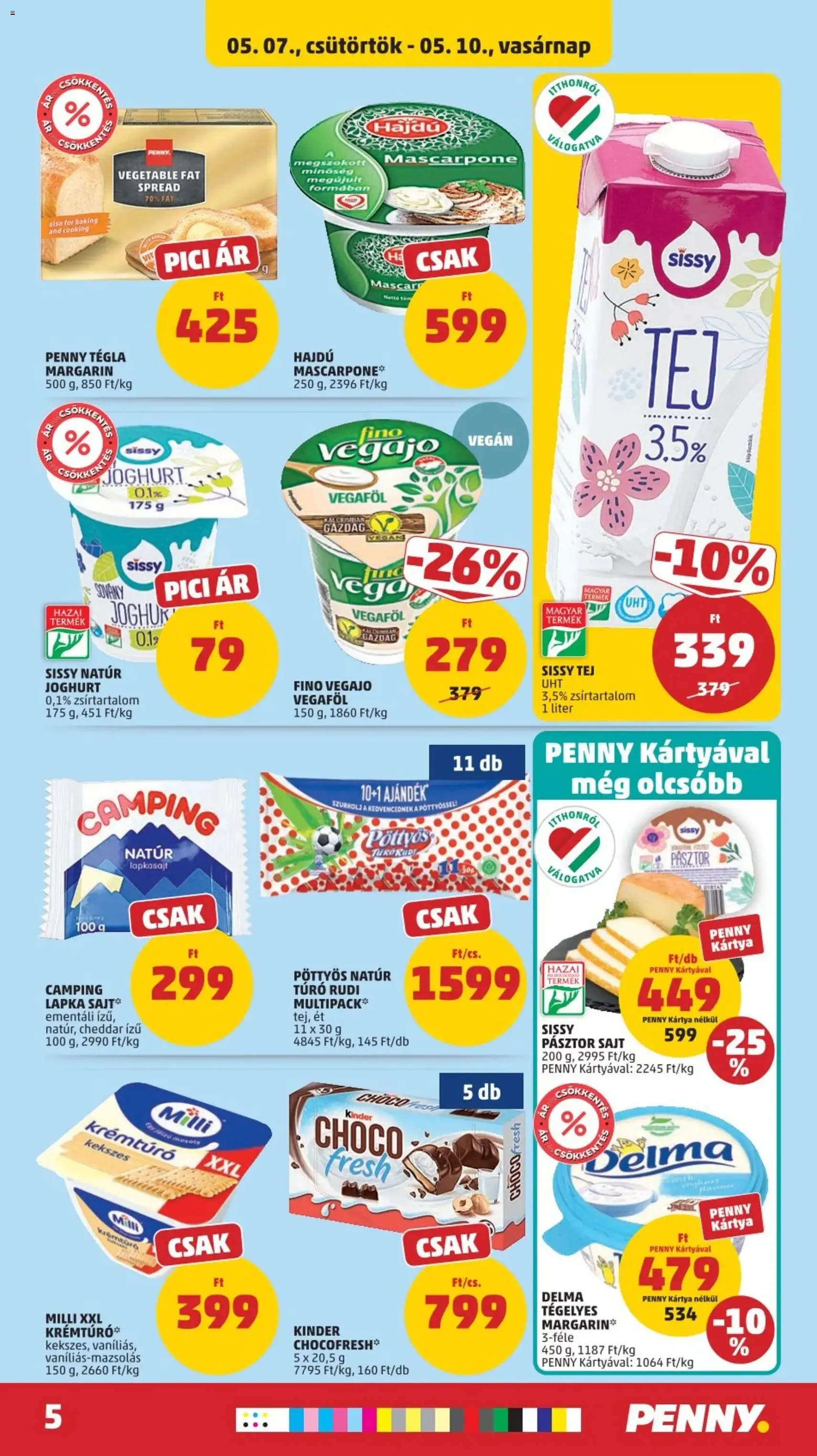 PENNY akciós újság - 2026.05.07. érvényes szórólap 5 oldal 41 oldalból