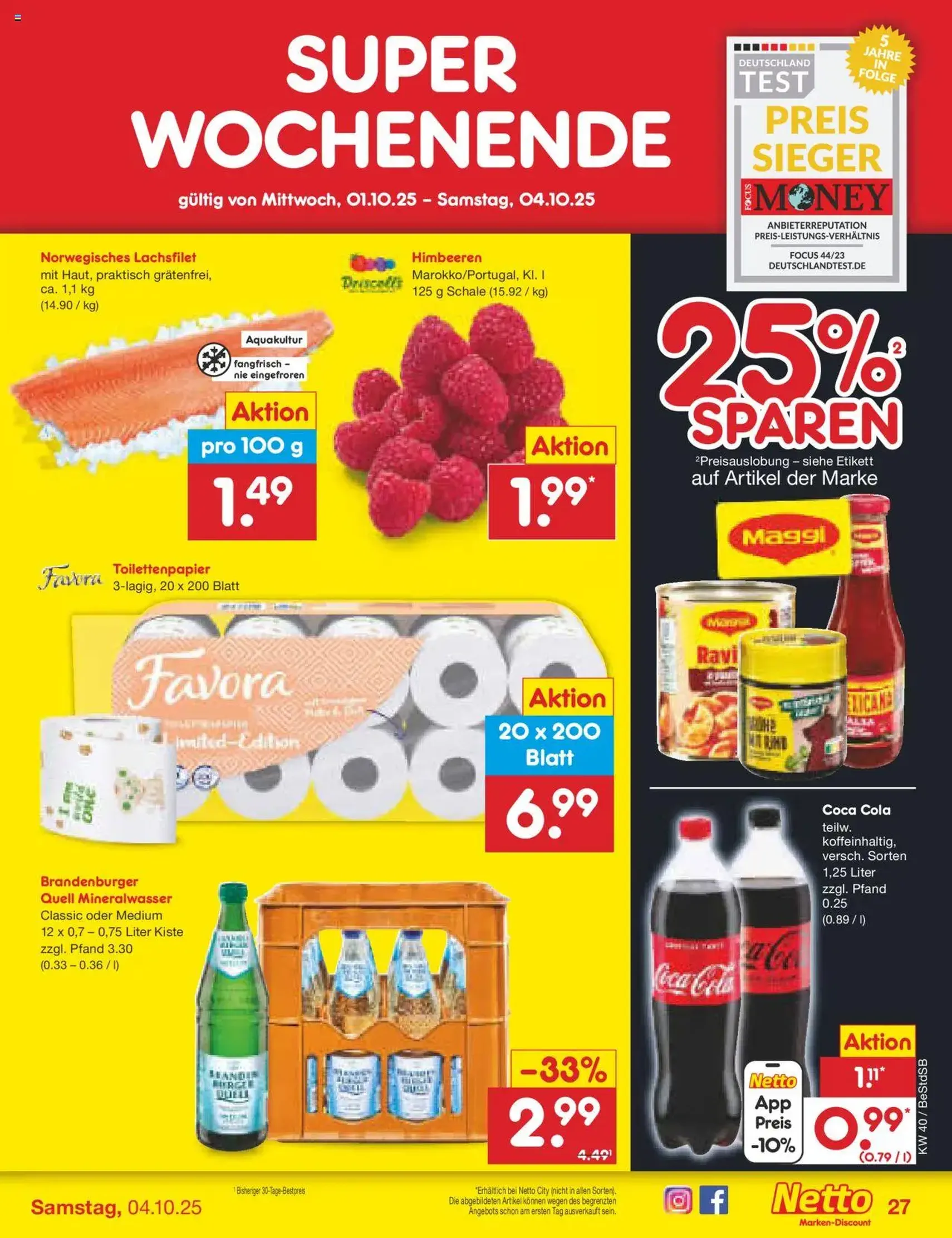 Netto Marken-Discount Prospekt - Gültiger Prospekt ab 29.09.2025, Seite 31 von insgesamt 62