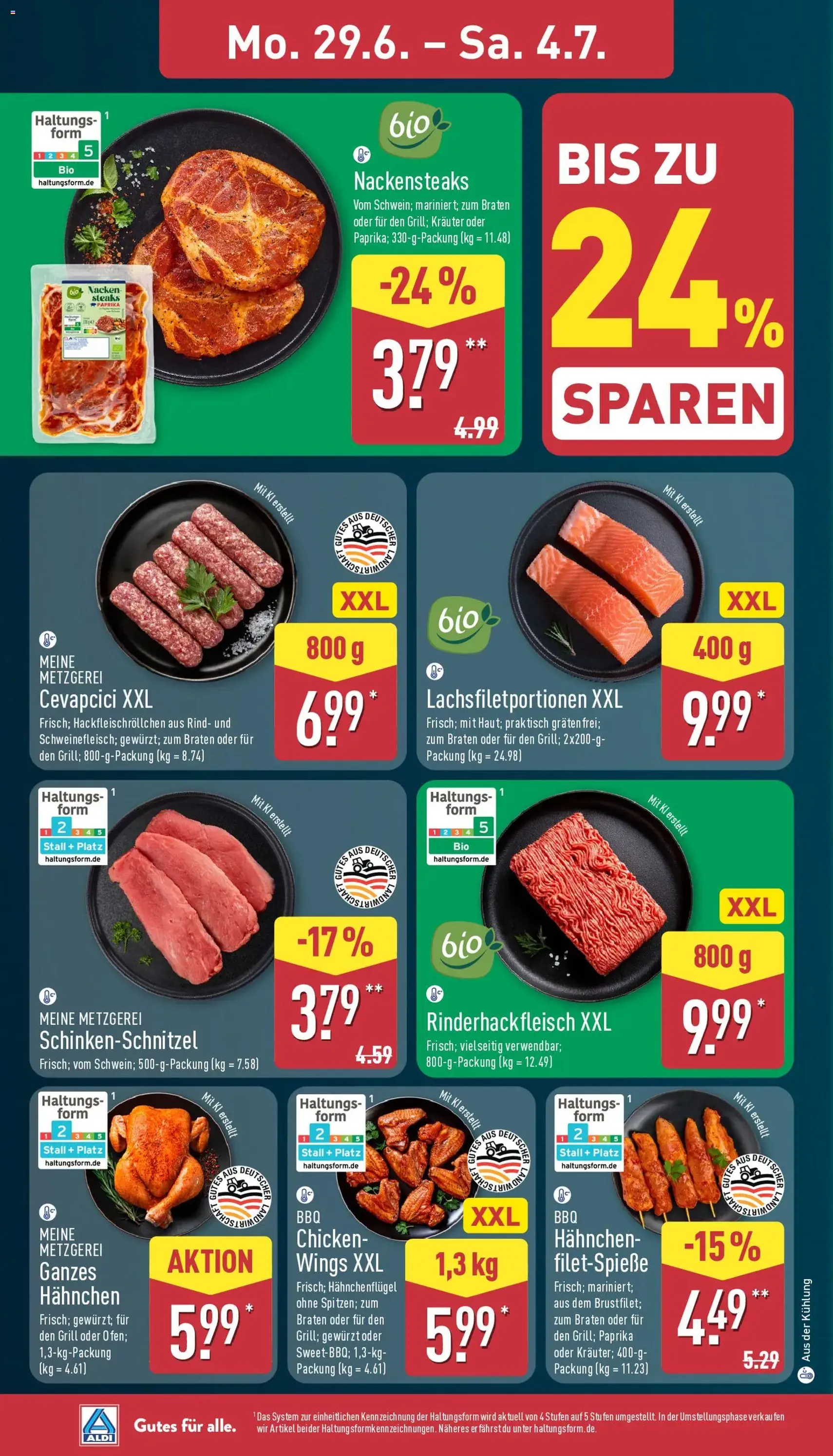 Aldi Prospekt - Gültiger Prospekt ab 29.06.2026, Seite 4 von insgesamt 45