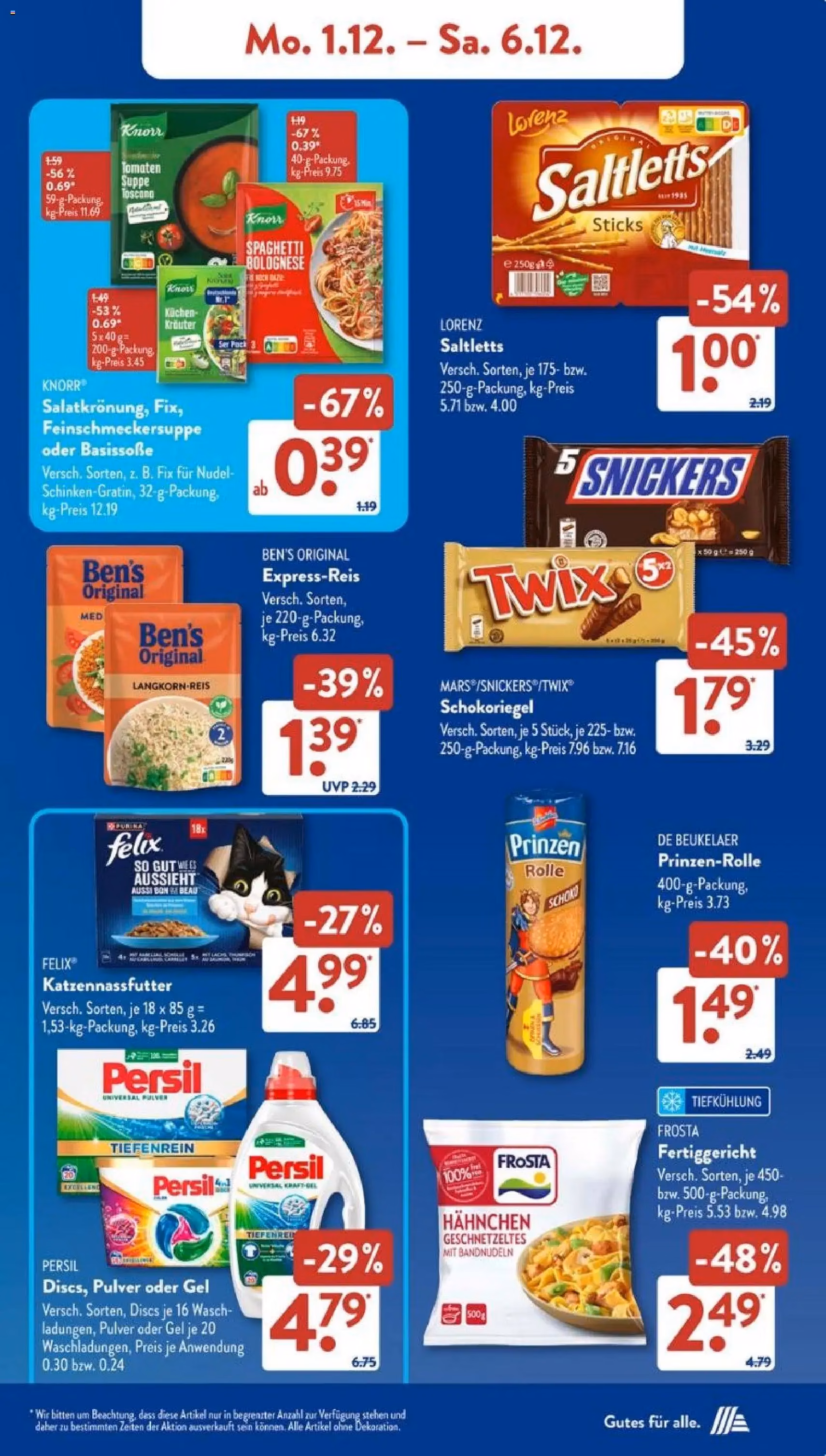 Aldi Süd Prospekt - Gültiger Prospekt ab 01.12.2025, Seite 7 von insgesamt 53