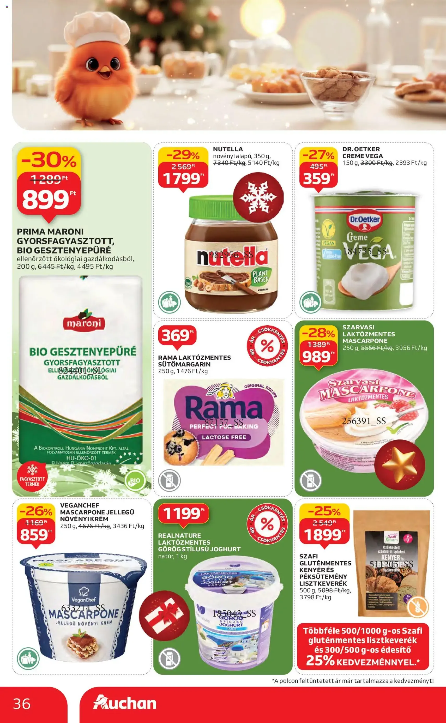 Auchan Akciós újság - 2025.12.11. érvényes szórólap 36 oldal 76 oldalból