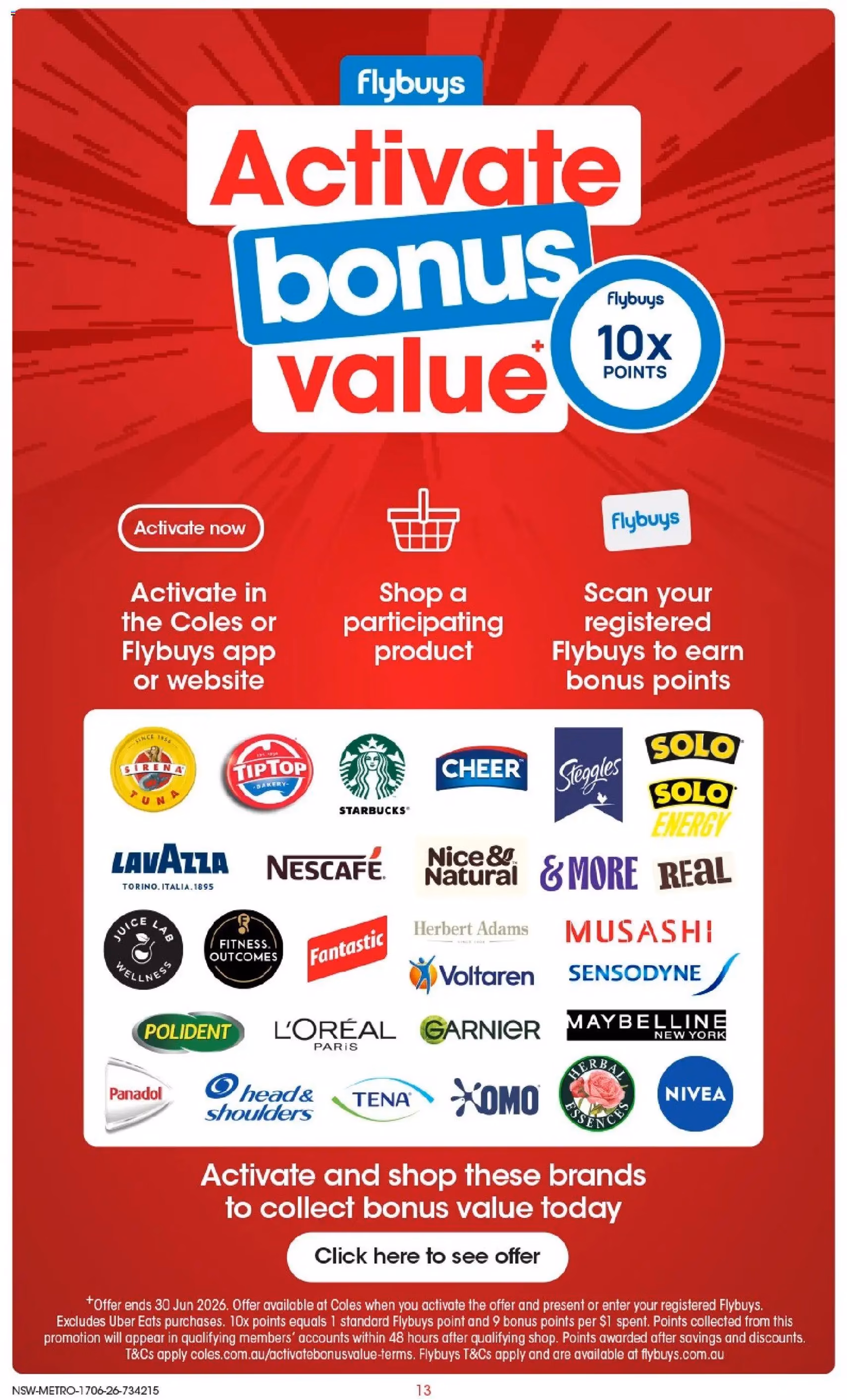 Coles catalogue - valid flyer from 17/06/2026, page 13 of 48