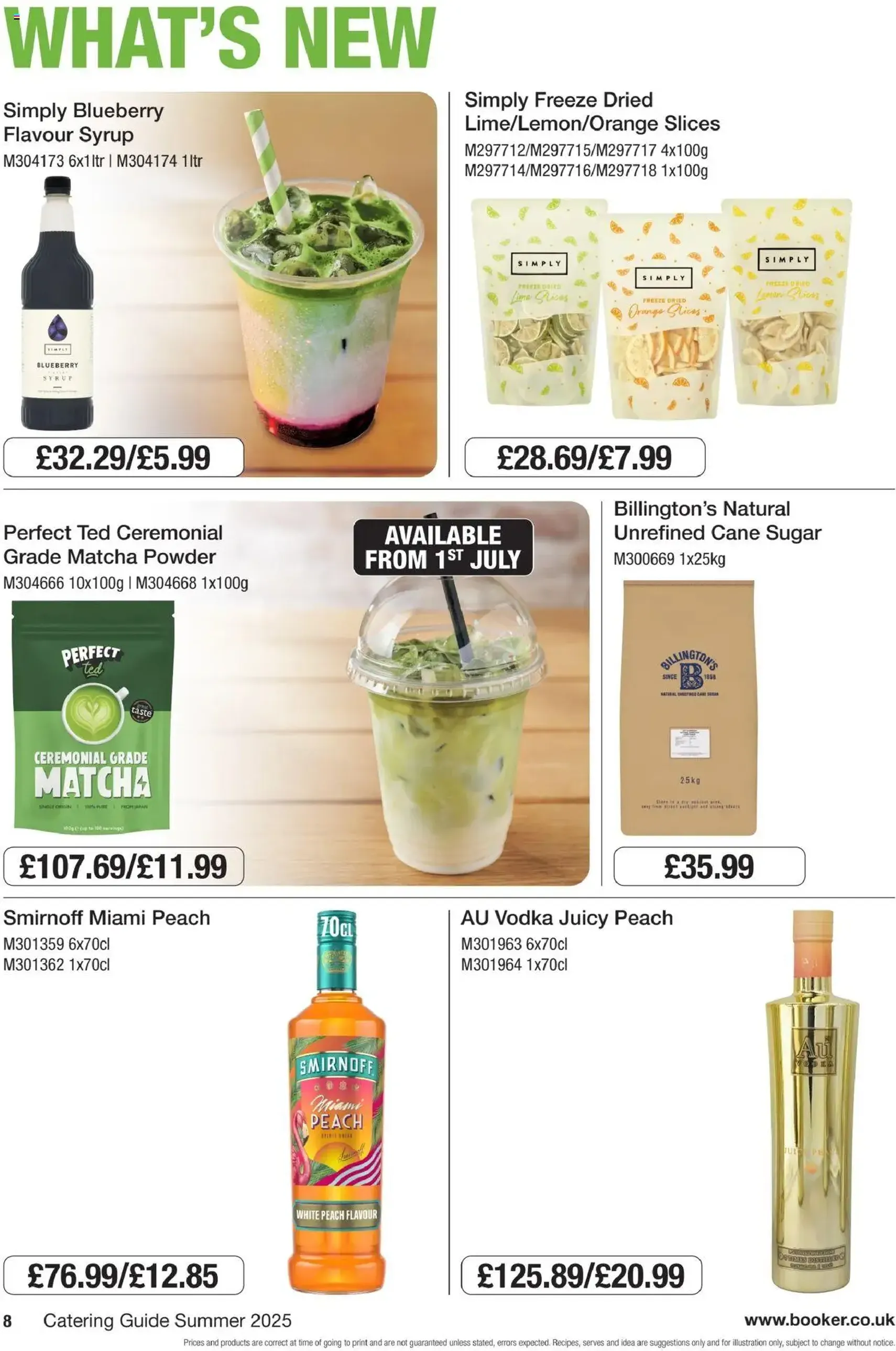 Booker Wholesale - Offers - valid flyer from 18/06/2025, page 8 of 132 Booker Wholesale - Offers - valid flyer from 18/06/2025, page 8 of 132