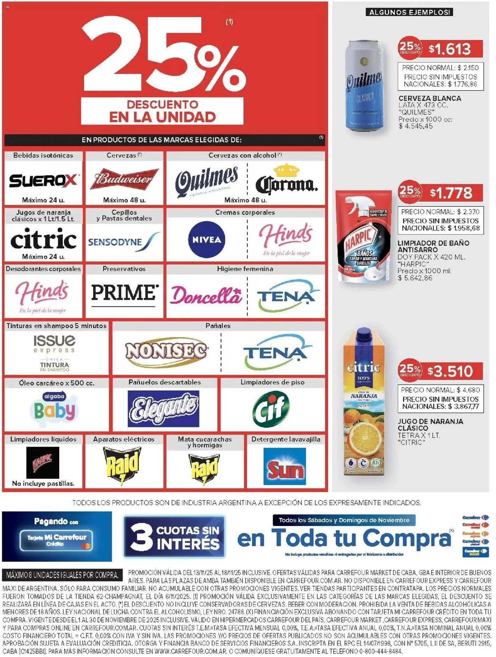Carrefour ofertas - folleto válido desde 13/11/2025 página 33 de 48