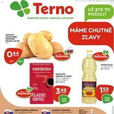 Terno leták - náhľad letáku platný od 16.10.2025
