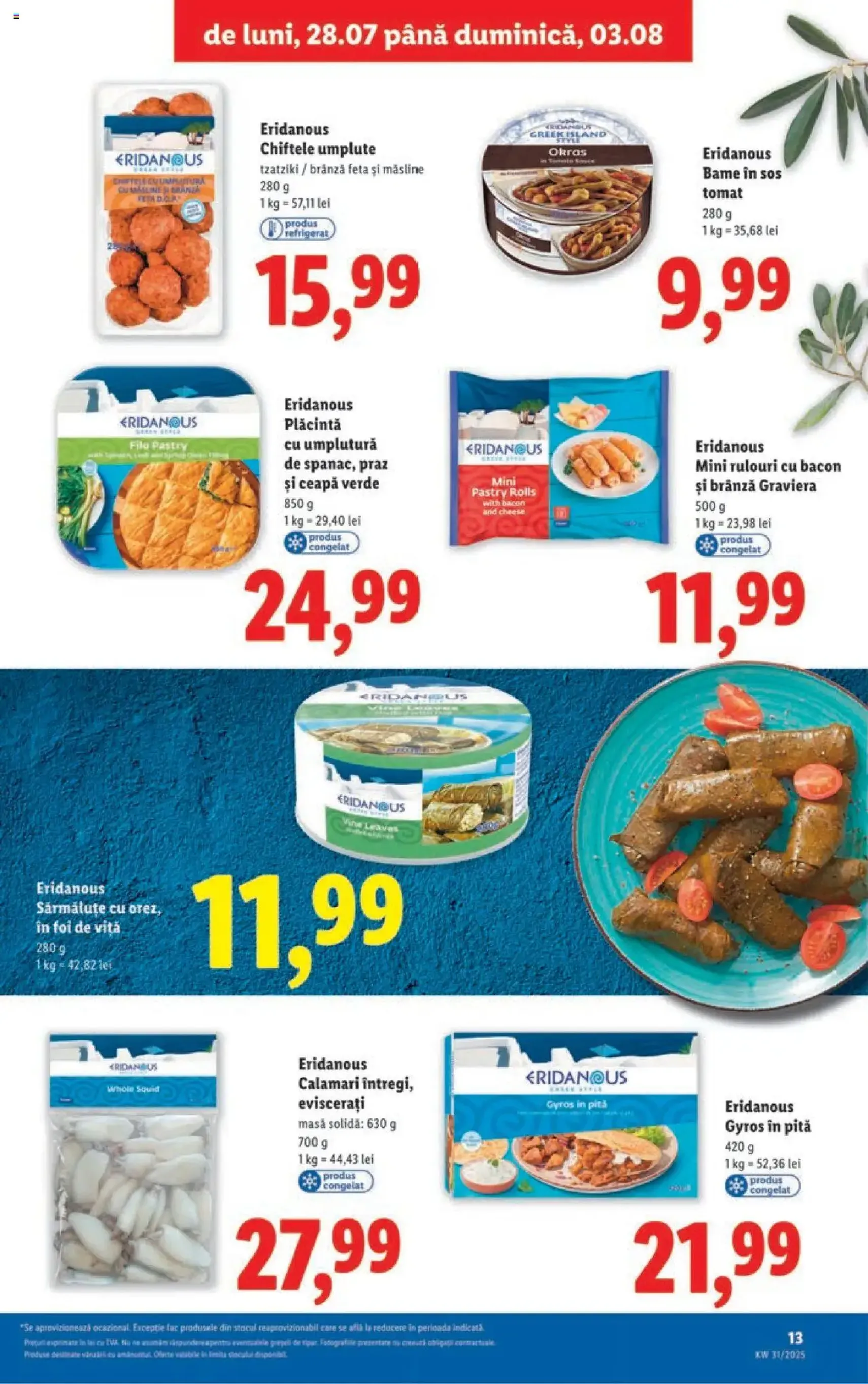 Catalog Lidl - cataloage valabile începând cu 28.07.2025 pagina 13 din 40 Catalog Lidl - cataloage valabile începând cu 28.07.2025 pagina 13 din 40