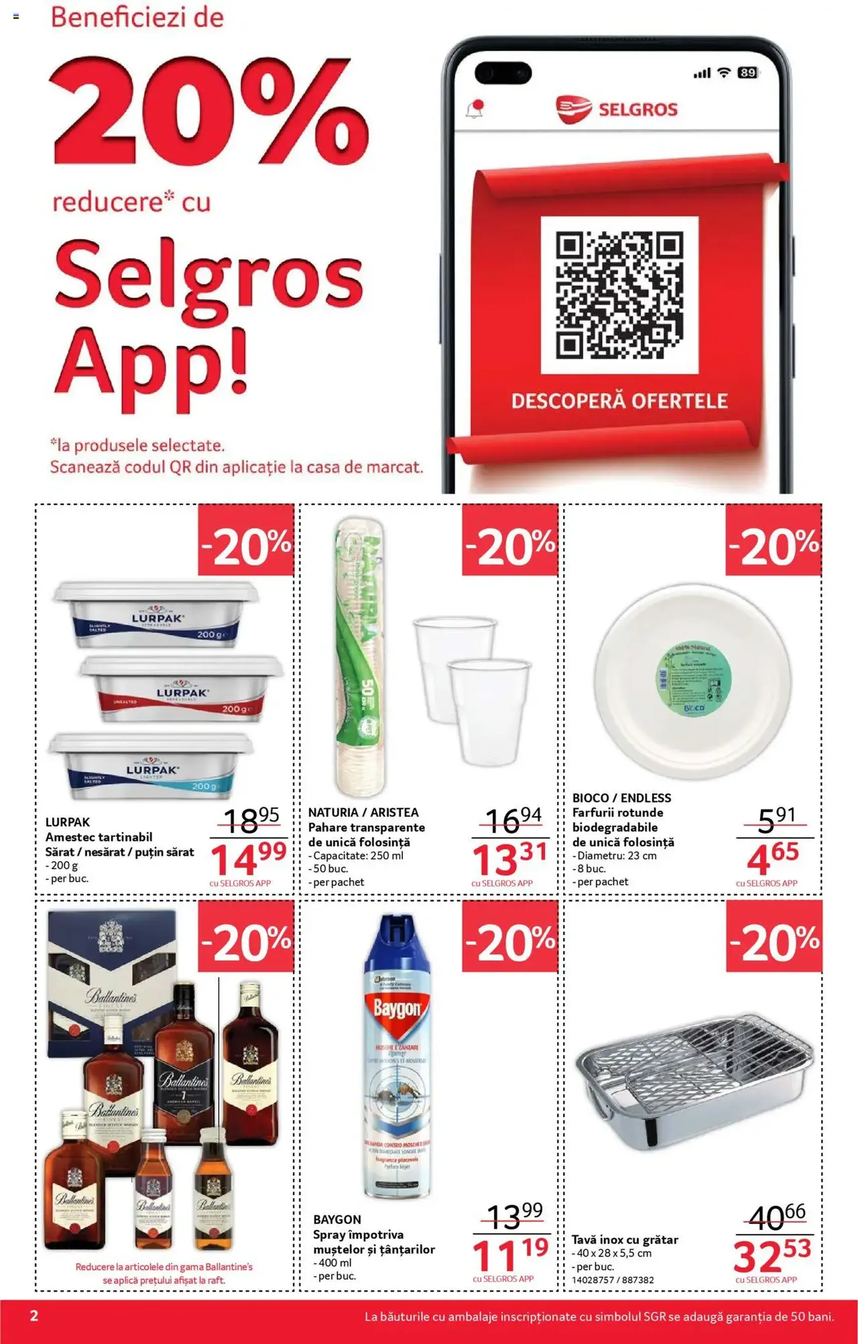Catalog Selgros - Food - cataloage valabile începând cu 08.08.2025 pagina 2 din 39 Catalog Selgros - Food - cataloage valabile începând cu 08.08.2025 pagina 2 din 39