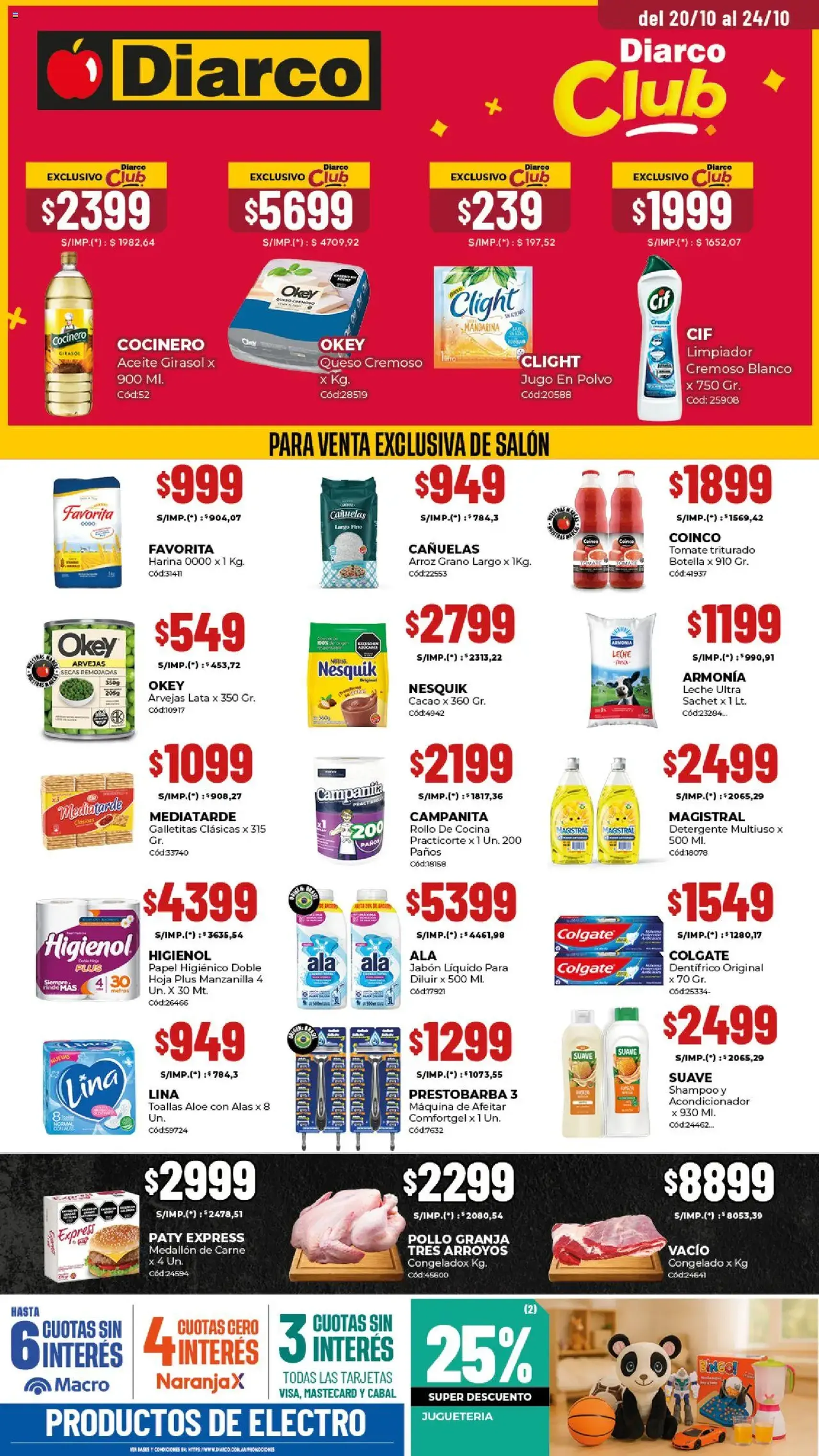 Diarco - Ofertas Sur - folleto válido desde 20/10/2025 página 1 de 22 Diarco - Ofertas Sur - folleto válido desde 20/10/2025 página 1 de 22