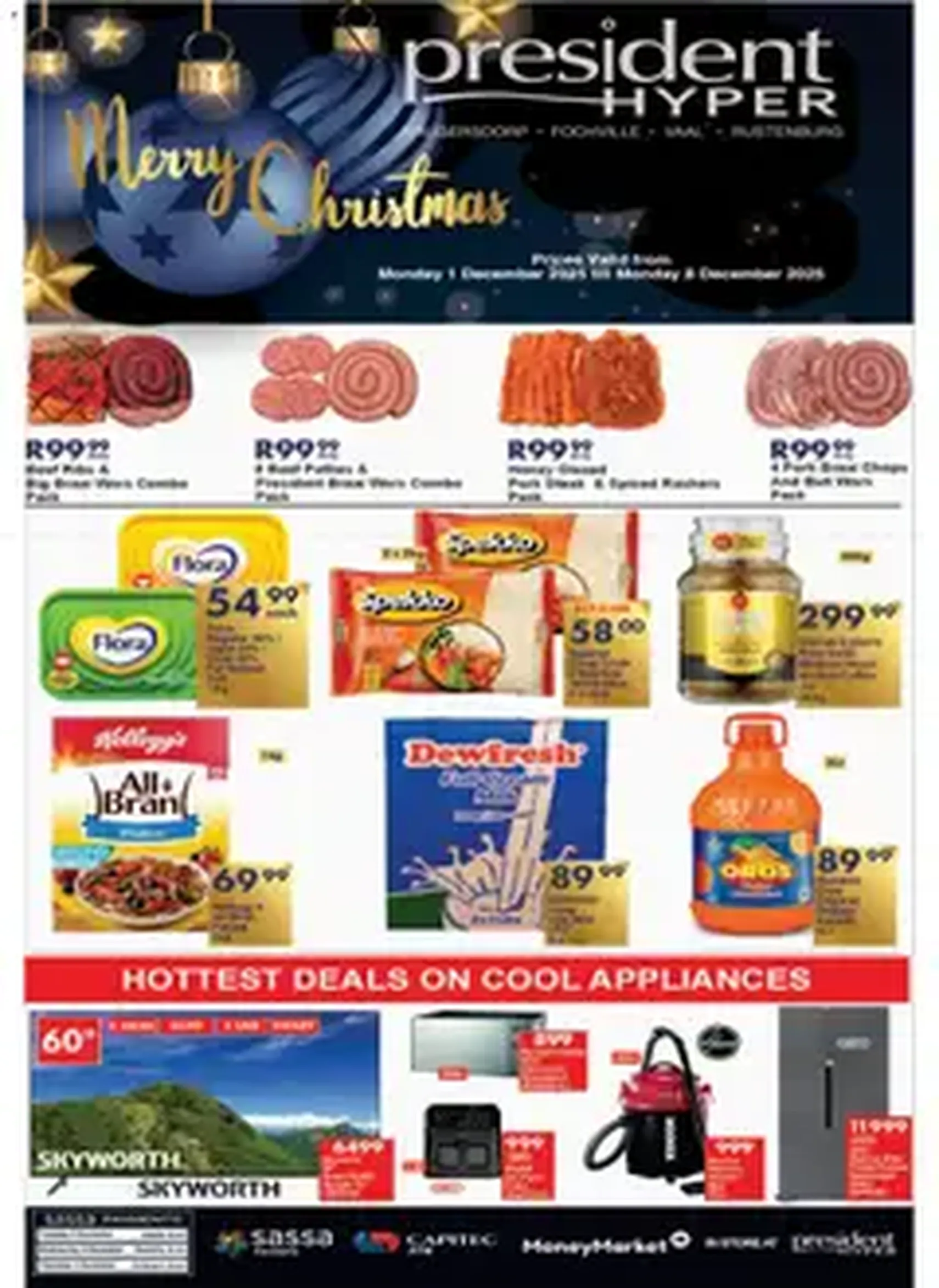 President Hyper Specials - valid flyer from 01/12/2025, page 1 of 1