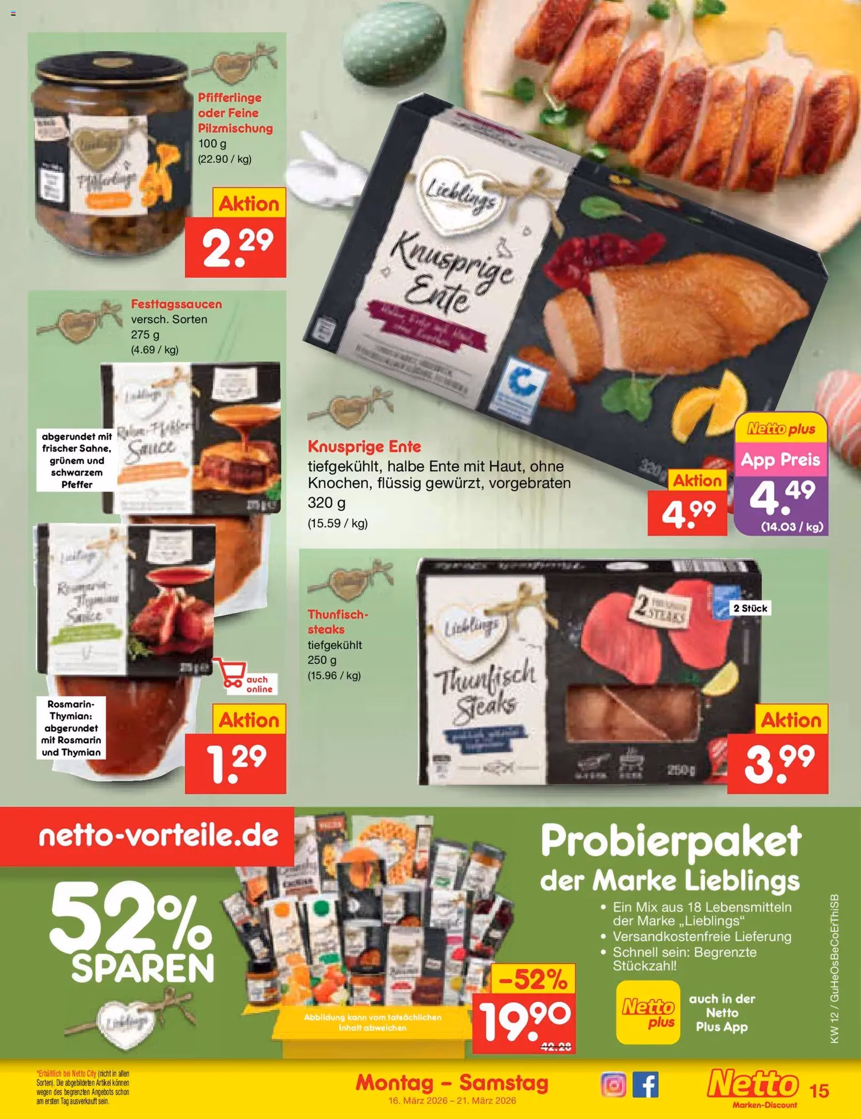 Netto Marken-Discount Prospekt - Gültiger Prospekt ab 16.03.2026, Seite 19 von insgesamt 64