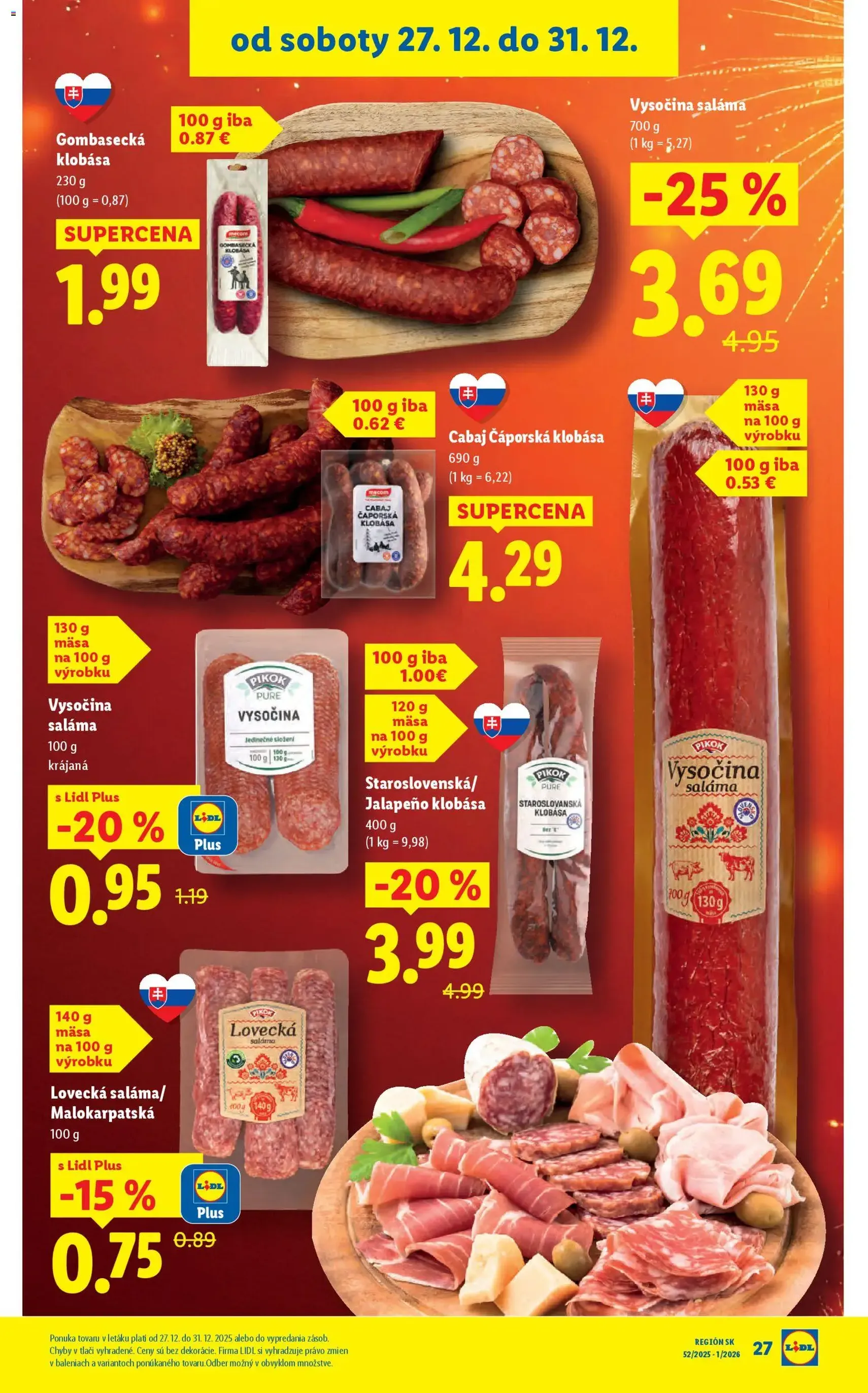Lidl leták - platný leták od 27.12.2025 strana 31 z 103