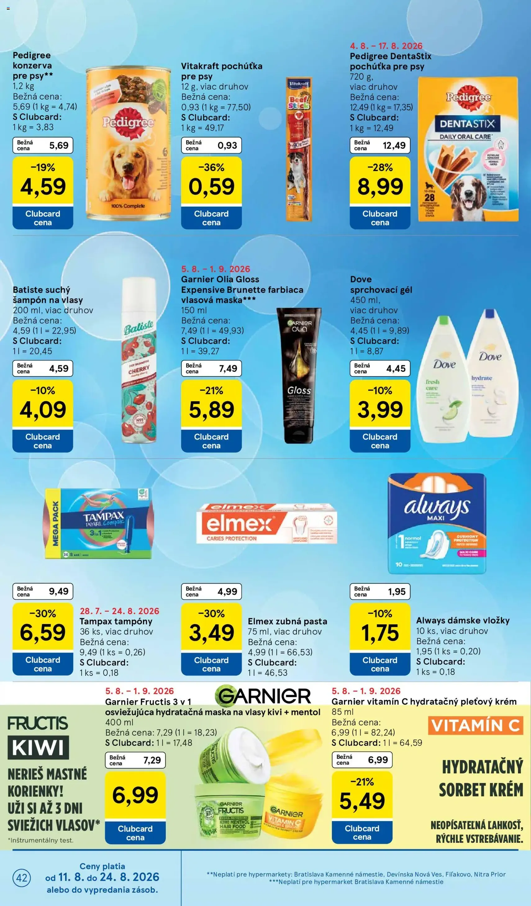 Tesco Hypermarket - leták - platný leták od 12.08.2026 strana 42 z 54