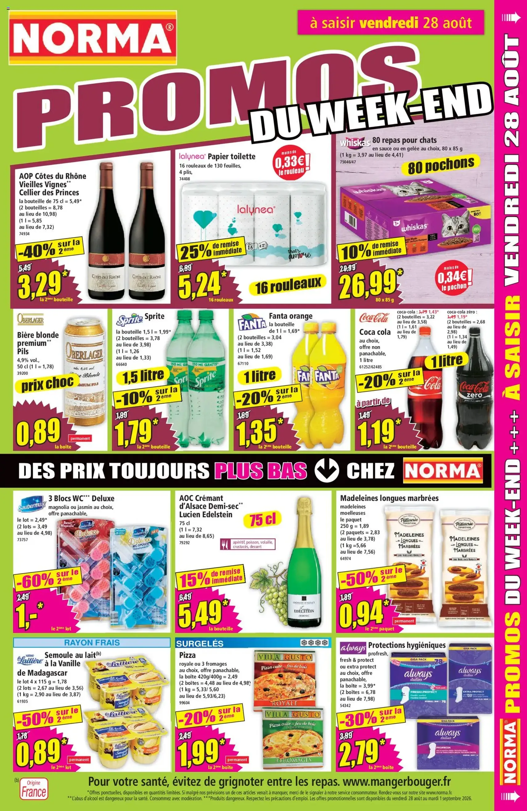 Norma catalogue - brochure valable à partir du 26/08/2026, page 11 sur 12