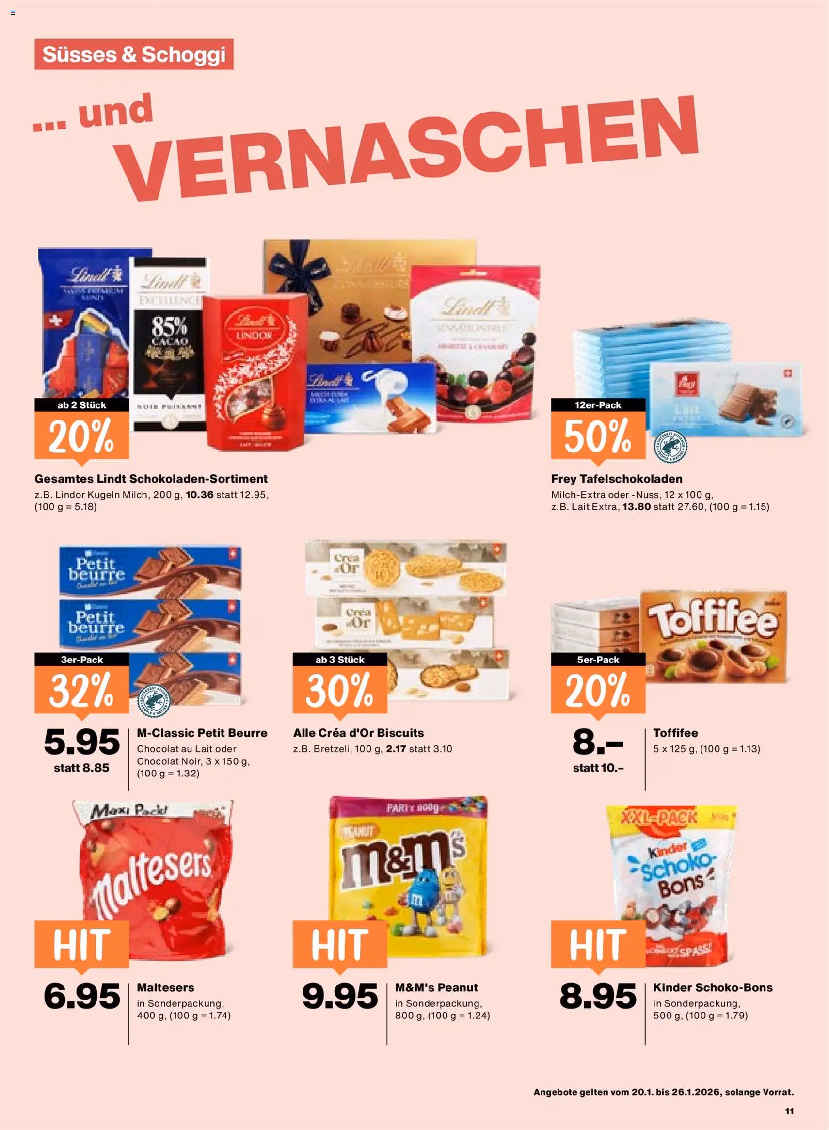 Migros Aktionen - Gültiger Prospekt ab 20.01.2026, Seite 11 von insgesamt 24