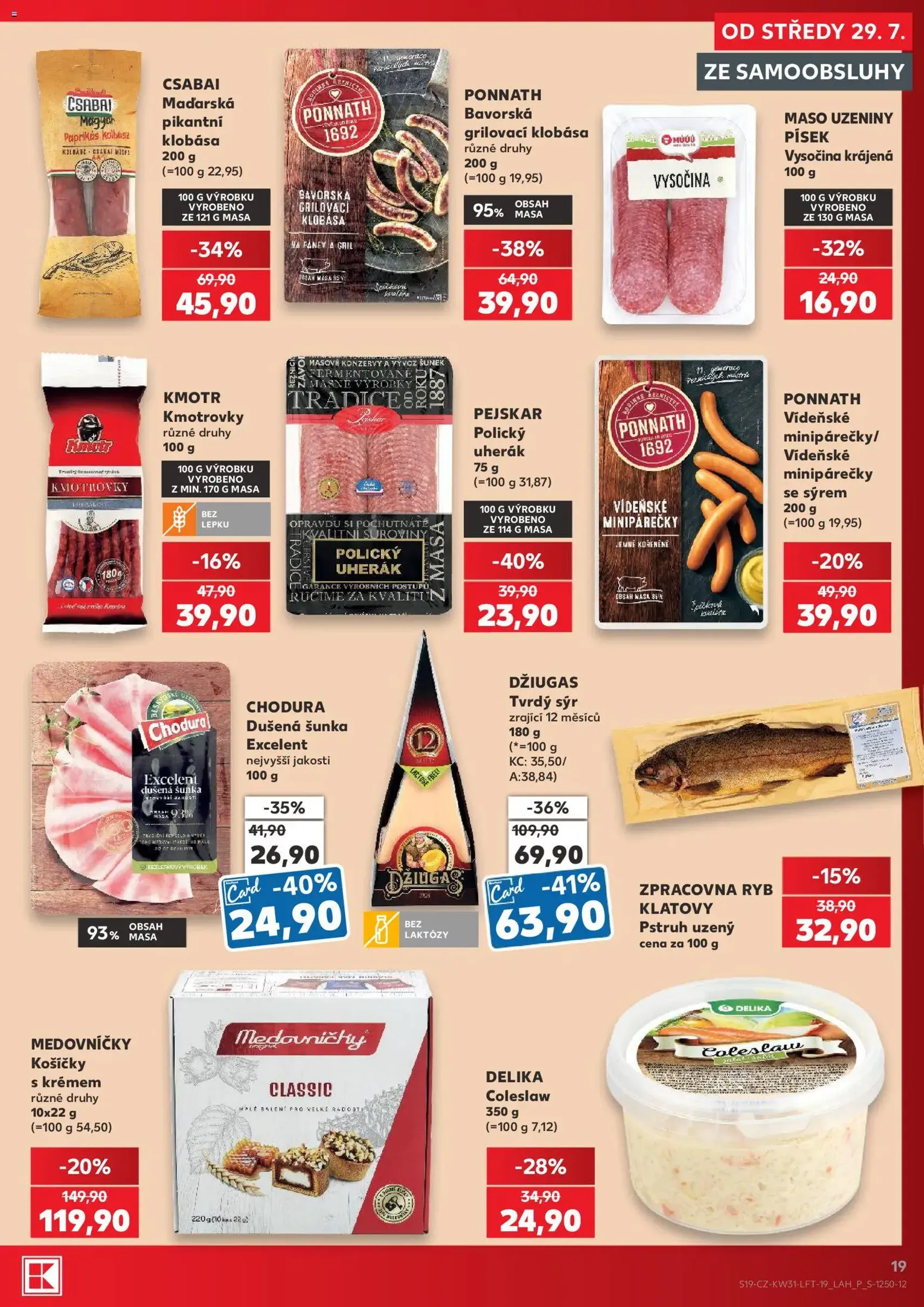 Kaufland leták - platný leták od 29.07.2026 strana 19 z 54