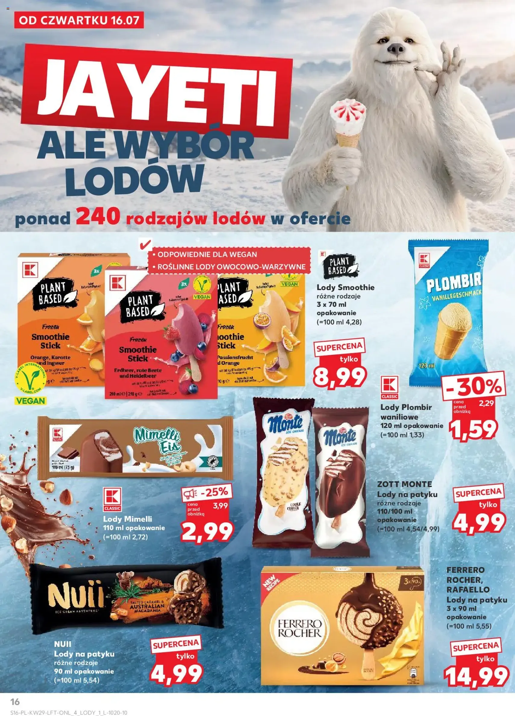 Kaufland gazetka - ważny gazetka od 16.07.2026 strona 16 z 70