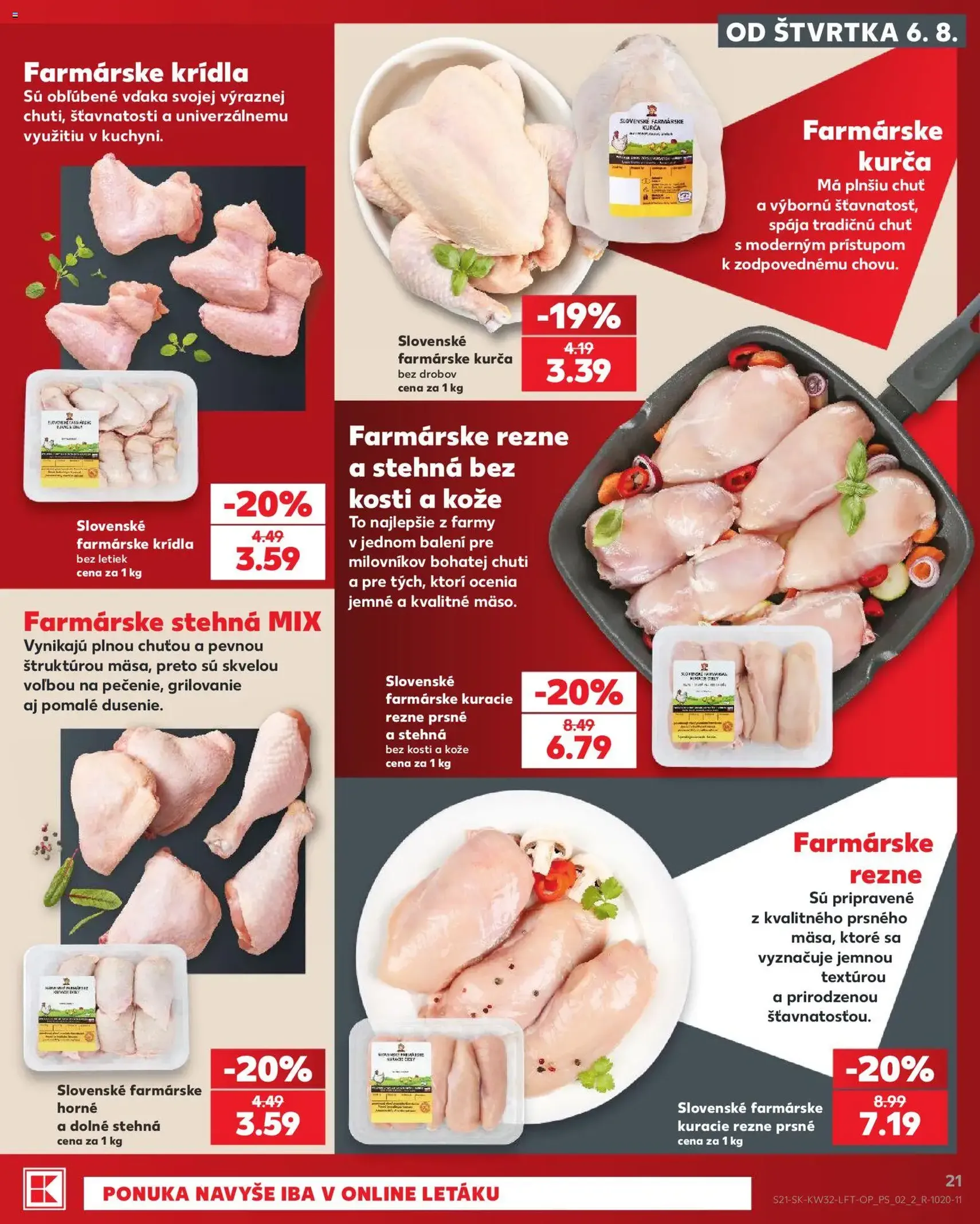 Kaufland SK akciós újság - 2026.08.06. érvényes szórólap 21 oldal 78 oldalból