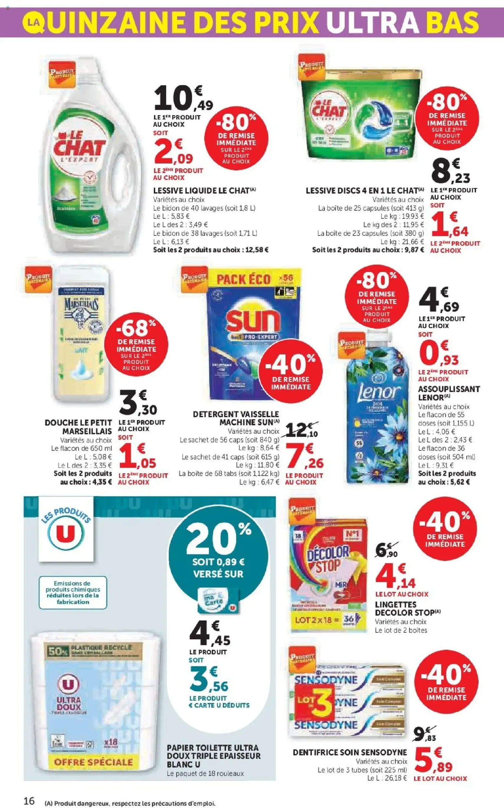 U Express catalogue - brochure valable à partir du 10/03/2026, page 16 sur 18