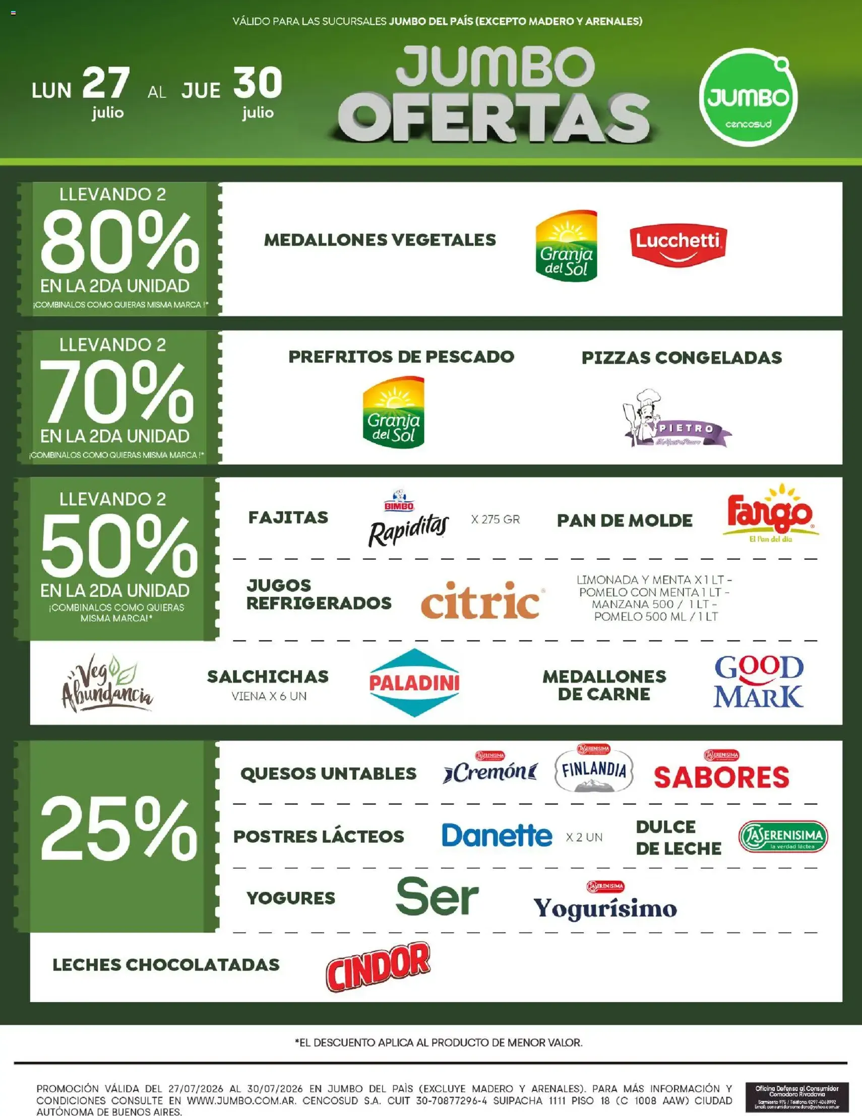 Jumbo ofertas - folleto válido desde 27/07/2026 página 2 de 2