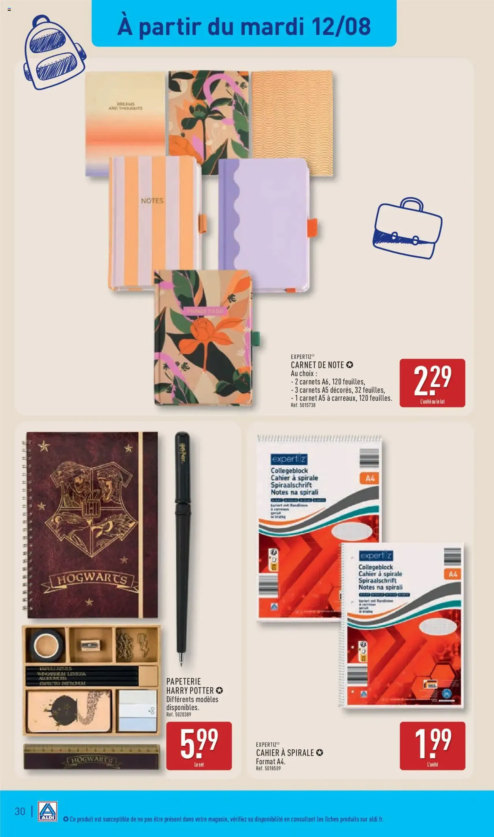 Aldi catalogue semaine 33 - brochure valable à partir du 12/08/2025, page 32 sur 51 Aldi catalogue semaine 33 - brochure valable à partir du 12/08/2025, page 32 sur 51