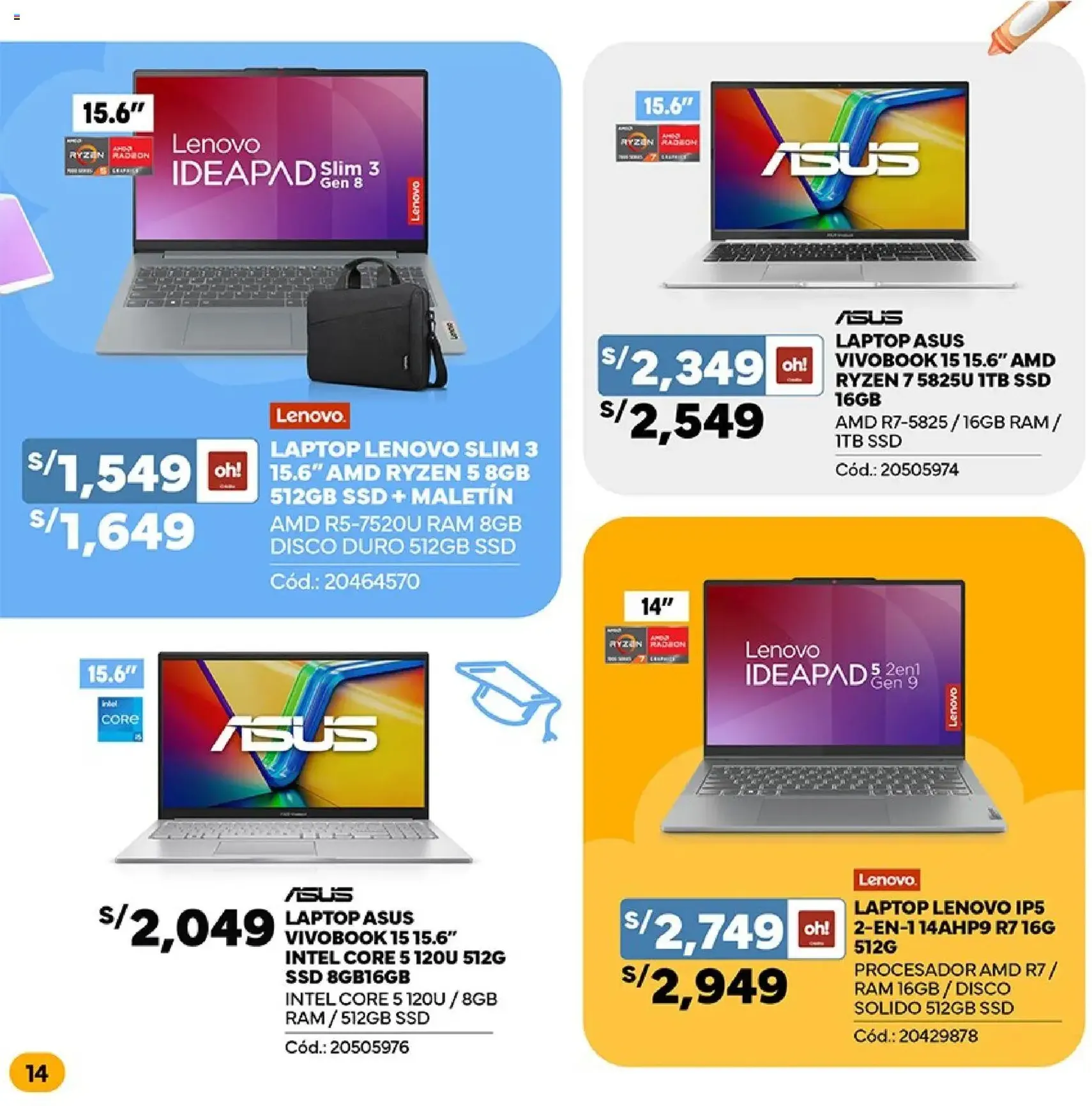 Plaza Vea - ESPECIAL B2S N1 - folleto válido desde 02/02/2026 página 14 de 22