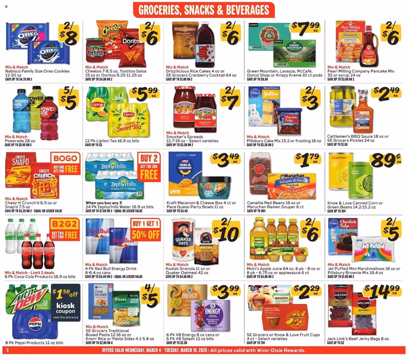 Winn Dixie Weekly Ad - valid flyer from 03/04/2026, page 6 of 12