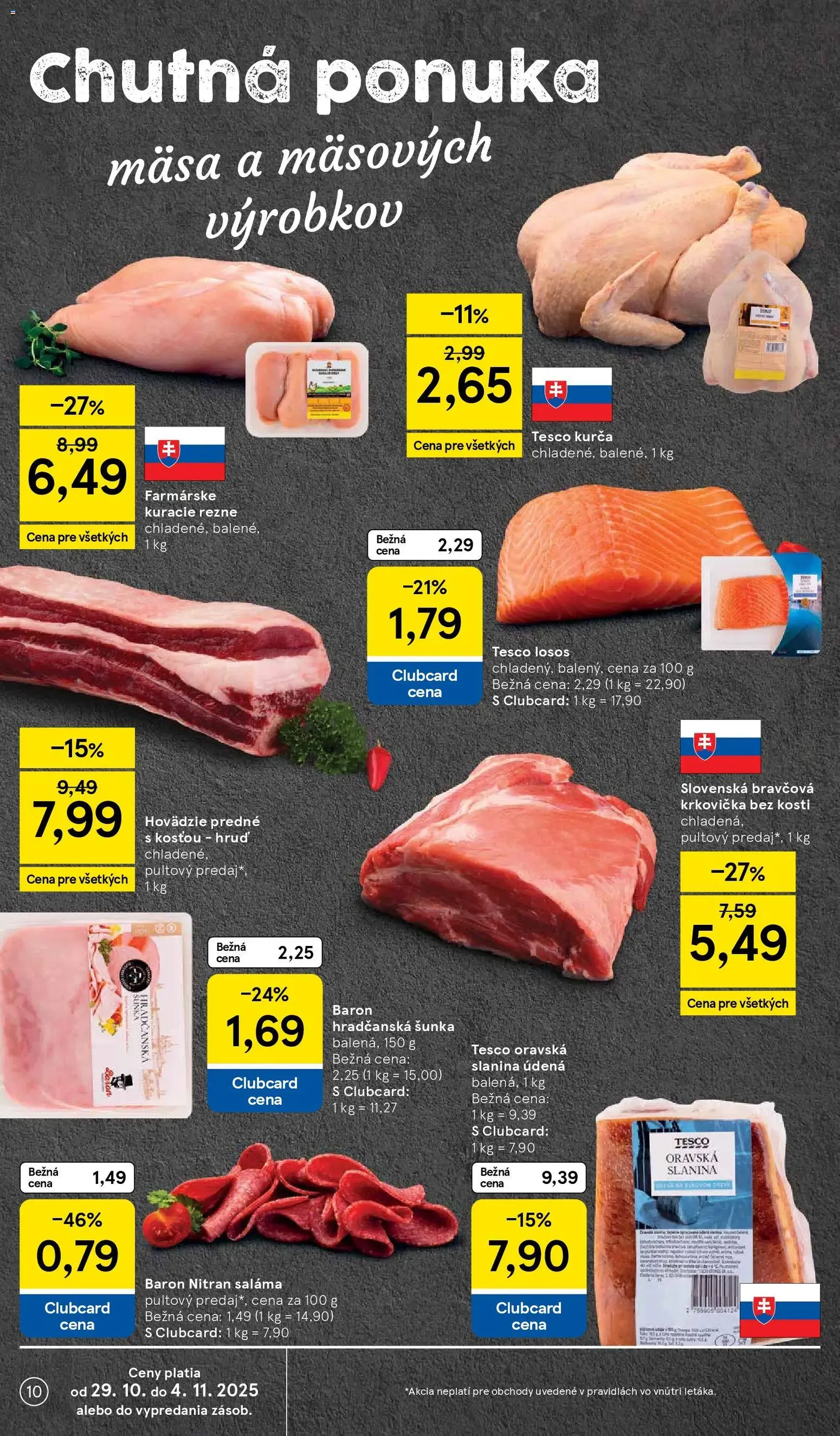 Tesco Hypermarket - leták - platný leták od 29.10.2025 strana 10 z 39 Tesco Hypermarket - leták - platný leták od 29.10.2025 strana 10 z 39