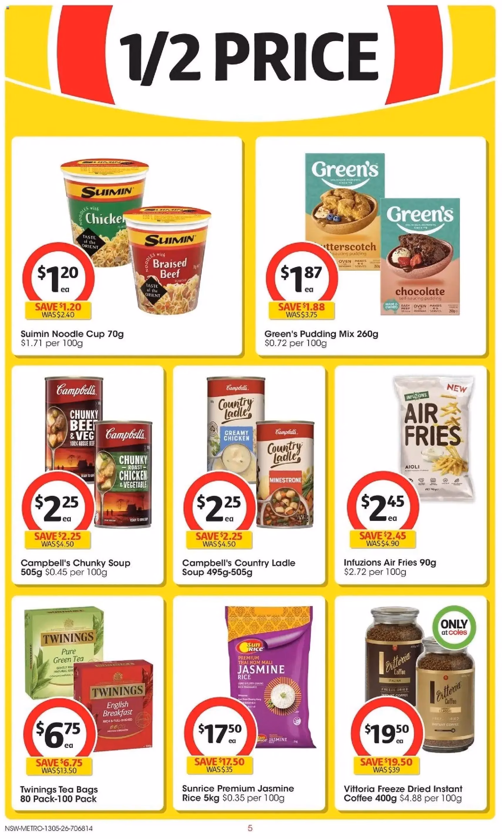 Coles catalogue - valid flyer from 13/05/2026, page 5 of 43