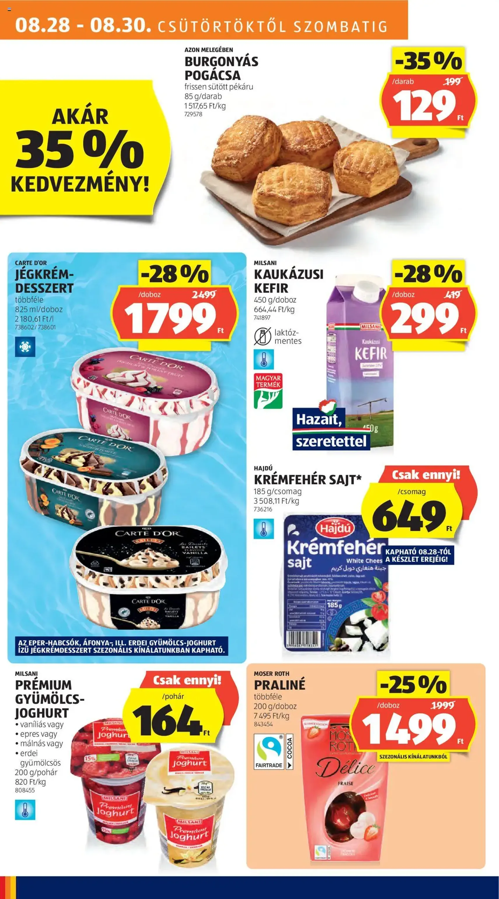 Aldi Akciós újság - 2025.08.28. érvényes szórólap 10 oldal 44 oldalból Aldi Akciós újság - 2025.08.28. érvényes szórólap 10 oldal 44 oldalból