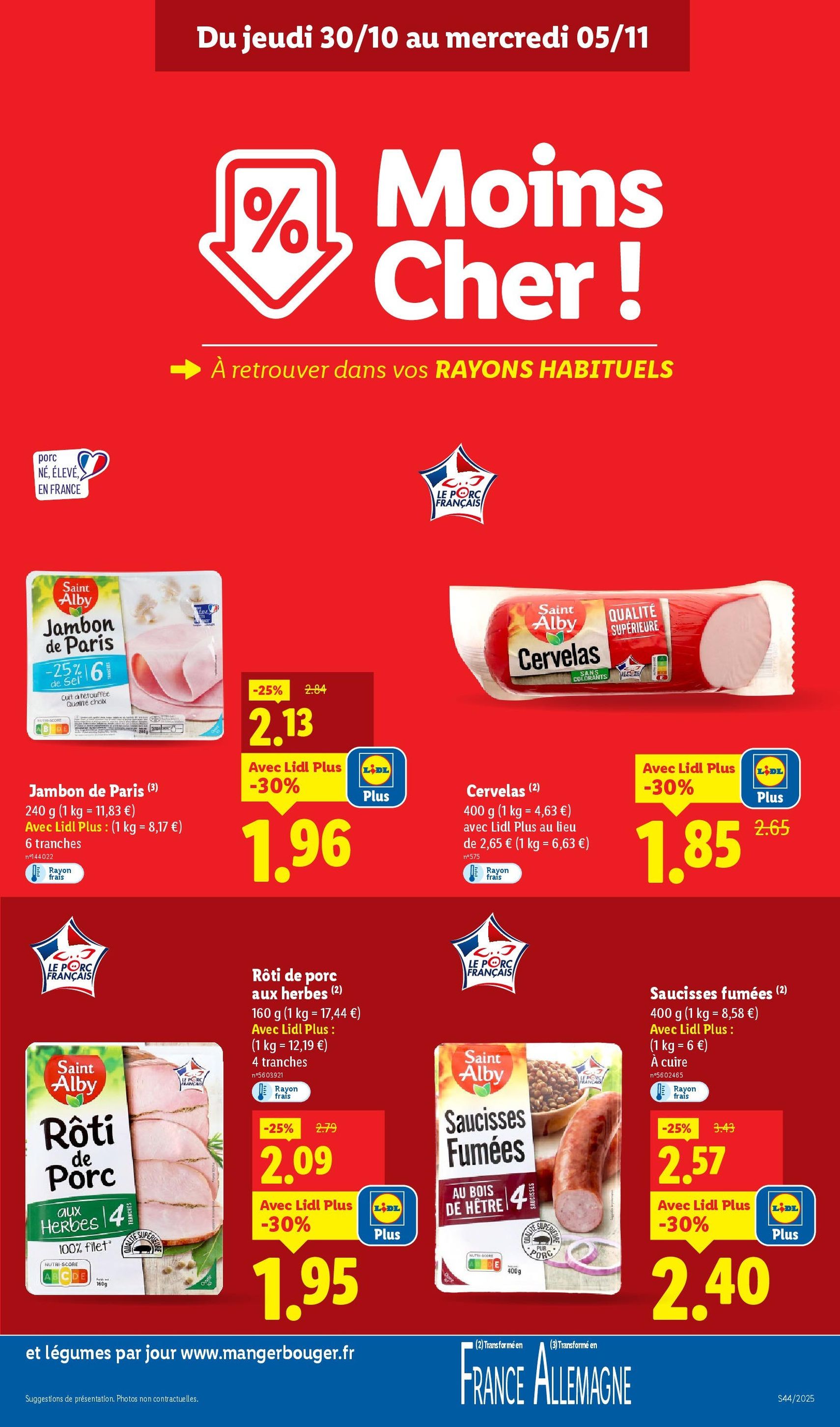 LIDL catalogue semaine 44 - brochure valable à partir du 30/10/2025, page 11 sur 82