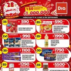 Vista previa del folleto Supermercado DIA Ofertas válido desde 17/09/2025