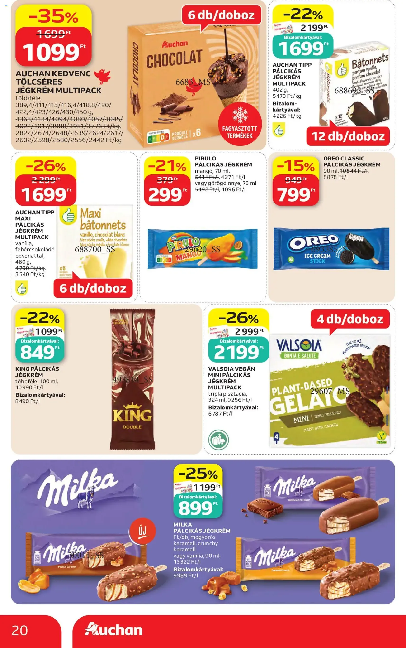 Auchan akciós újság - 2026.06.04. érvényes szórólap 20 oldal 57 oldalból