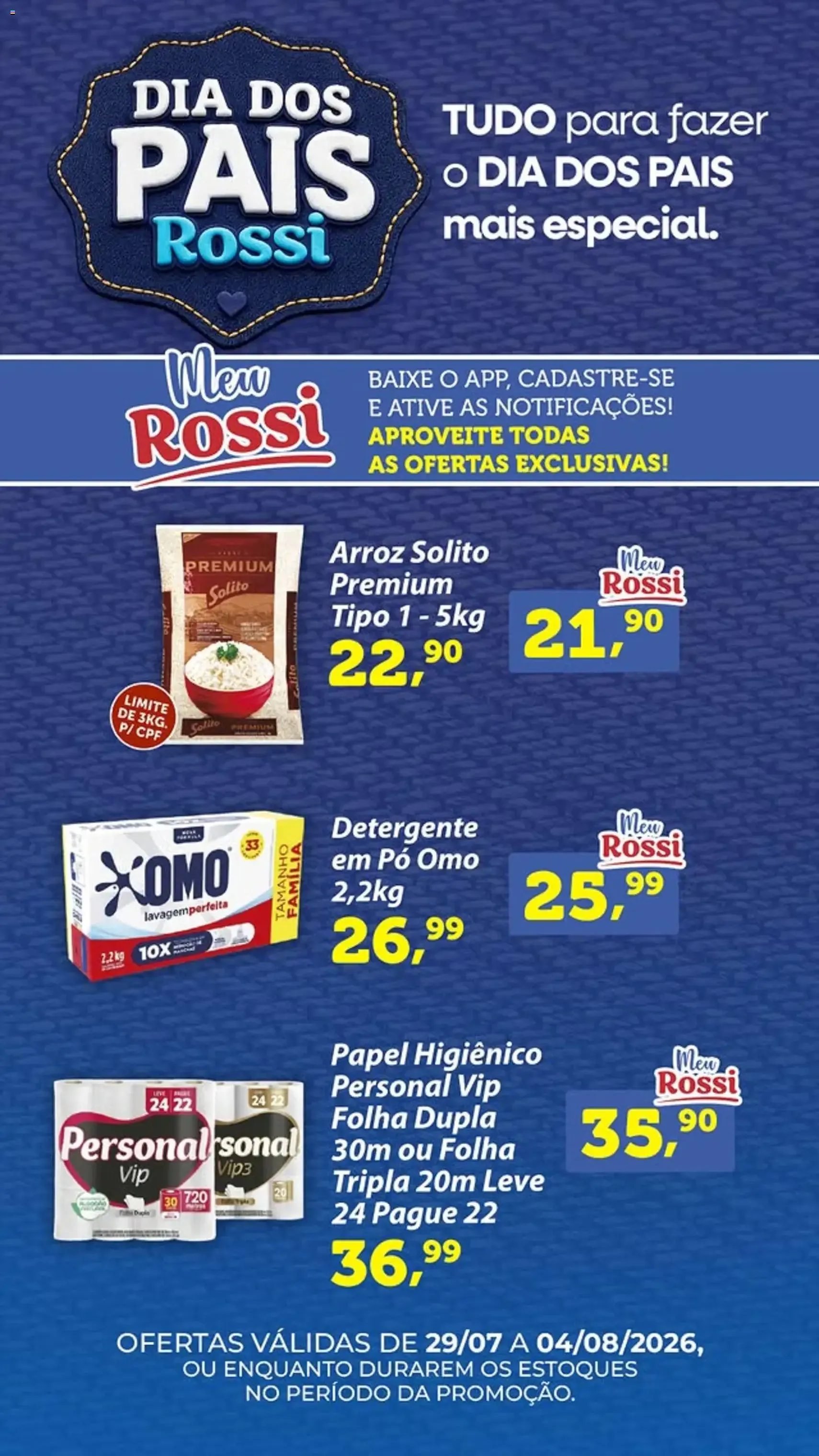 Rossi Supermercados - Ofertas da semana - folheto válido a partir de 29/07/2026 página 7 de 8