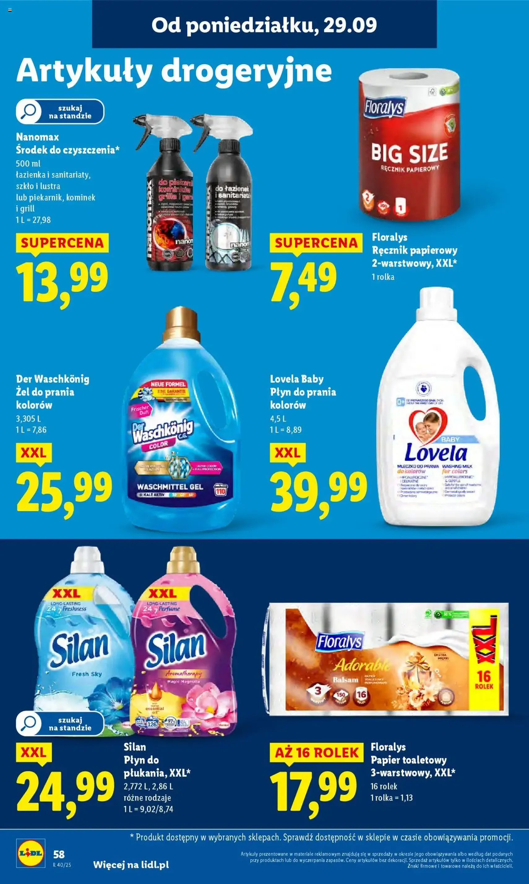 Lidl Gazetka - ważny gazetka od 29.09.2025 strona 62 z 71
