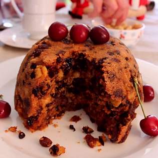 Recipe preview How to make gluten-free Christmas pudding?