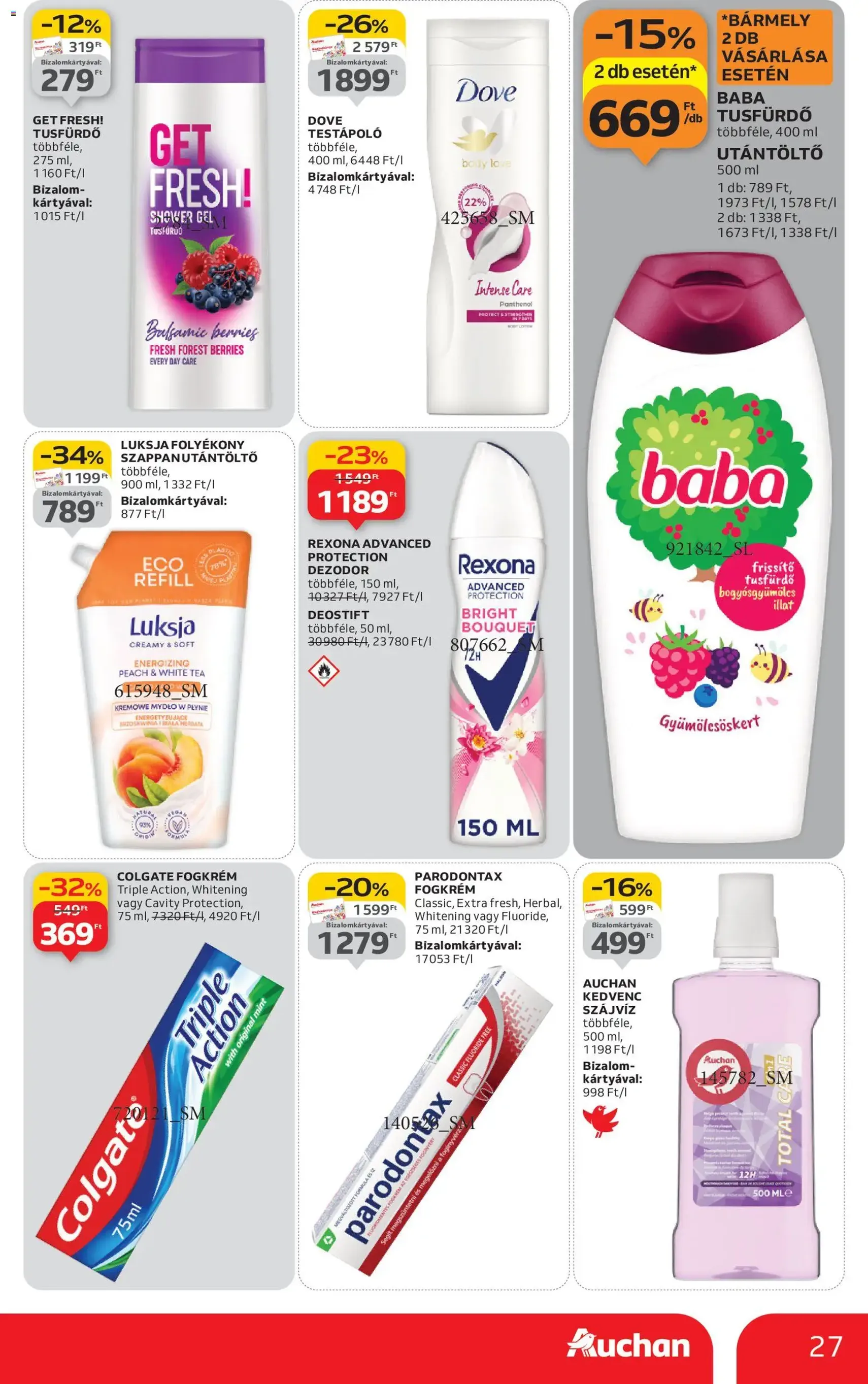 Auchan Akciós újság - 2026.01.02. érvényes szórólap 27 oldal 34 oldalból