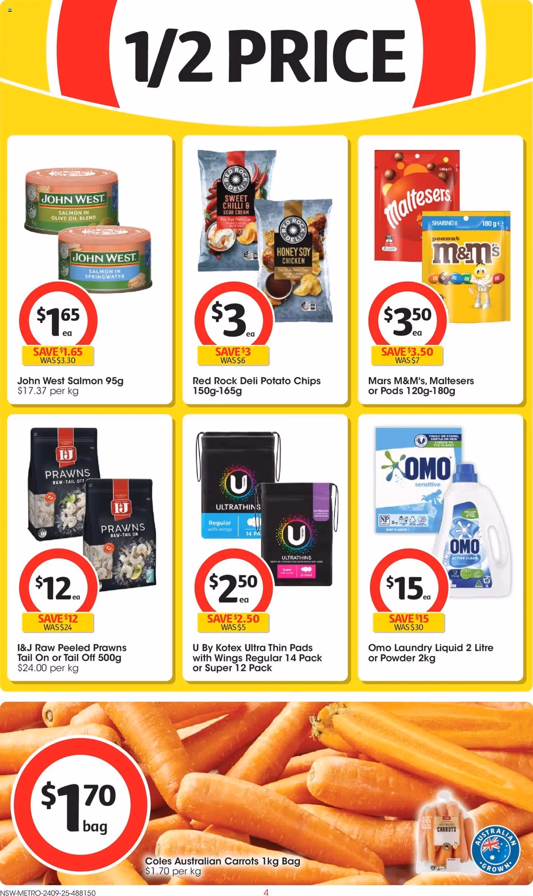 Coles Catalogue NSW - valid flyer from 24/09/2025, page 4 of 47