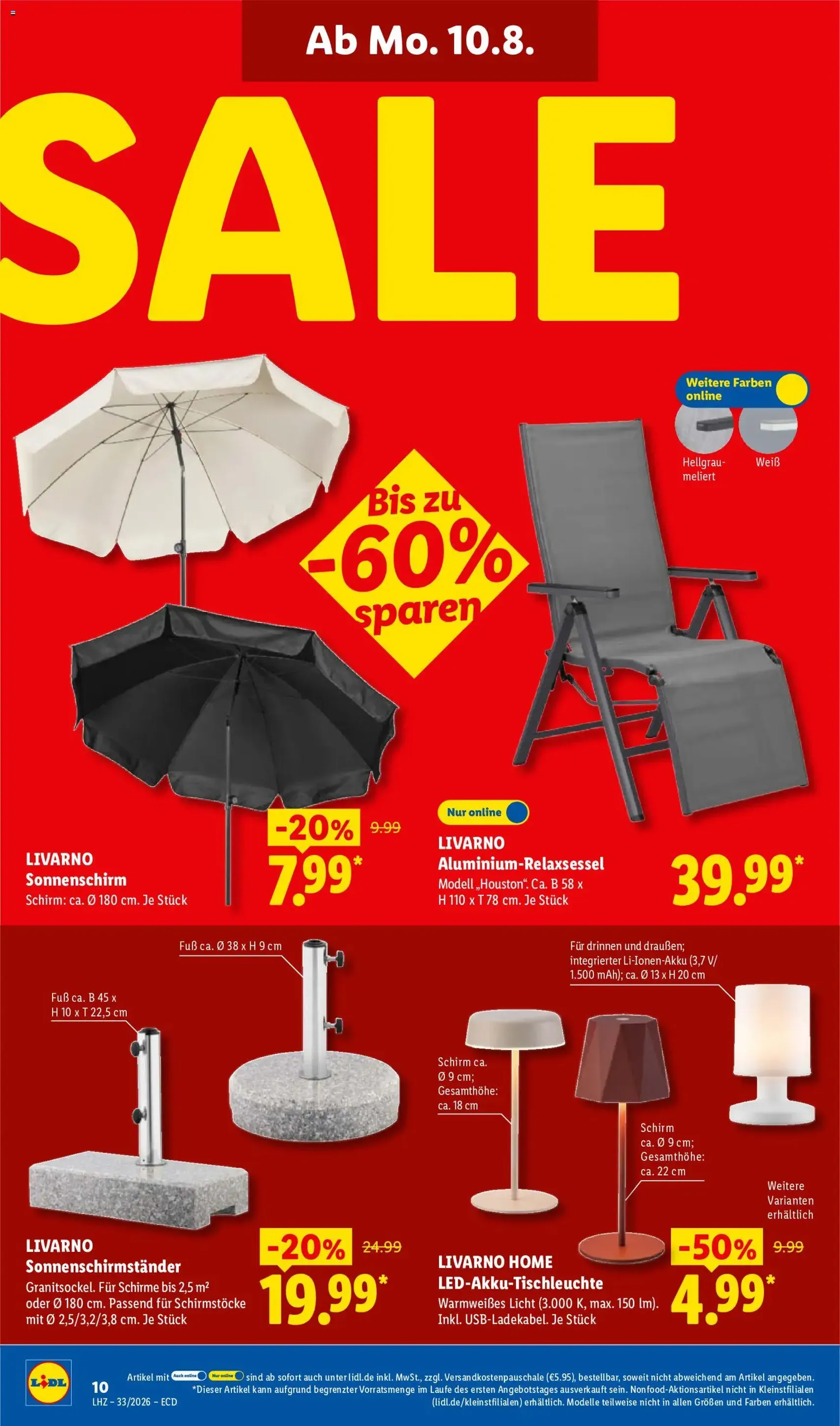 Lidl Prospekt - Gültiger Prospekt ab 10.08.2026, Seite 26 von insgesamt 73