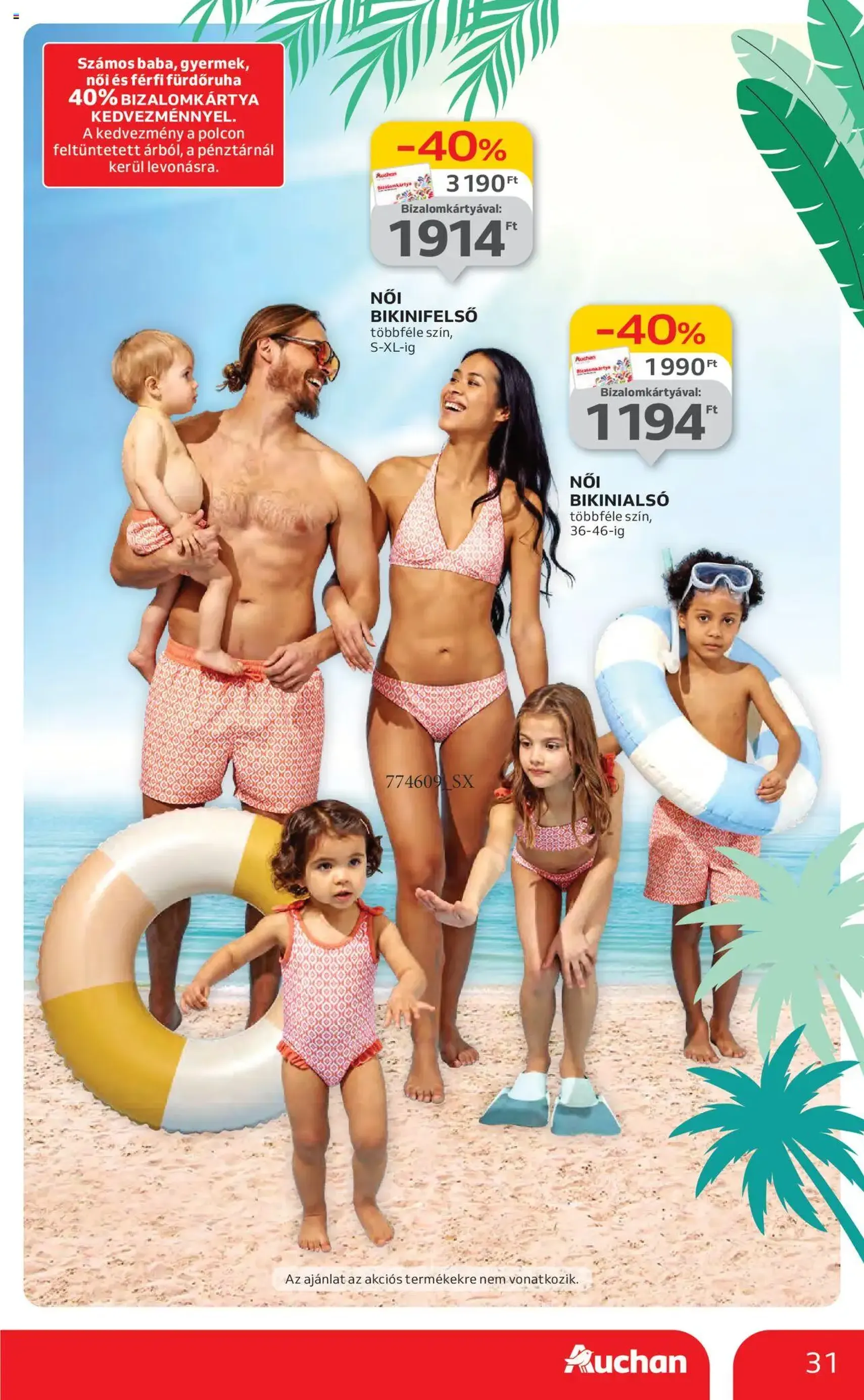 Auchan Akciós újság - 2025.07.17. érvényes szórólap 31 oldal 44 oldalból Auchan Akciós újság - 2025.07.17. érvényes szórólap 31 oldal 44 oldalból