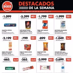 Vista previa del folleto Disco ofertas válido desde 29/09/2025