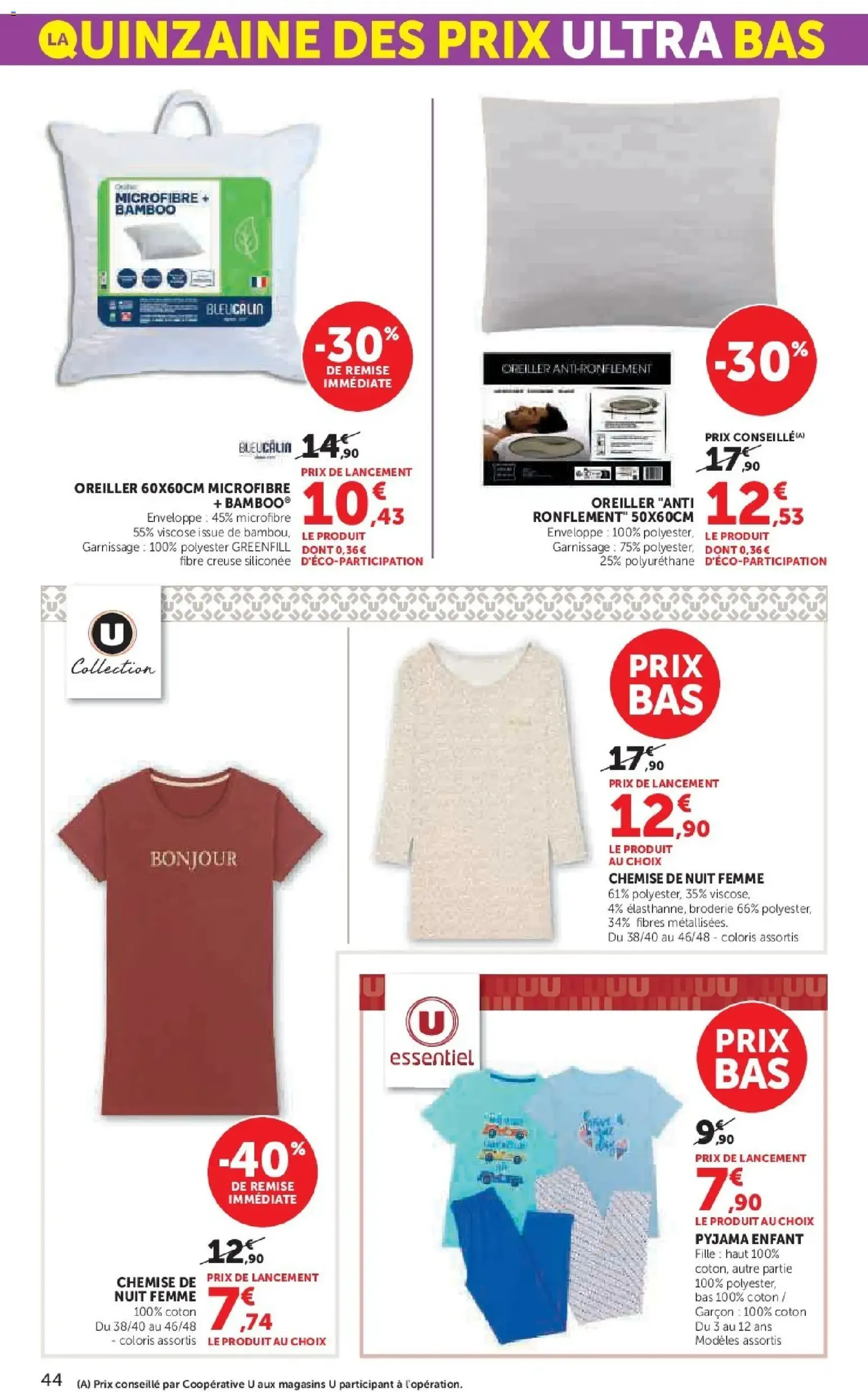 Hyper U catalogue - brochure valable à partir du 10/03/2026, page 44 sur 48