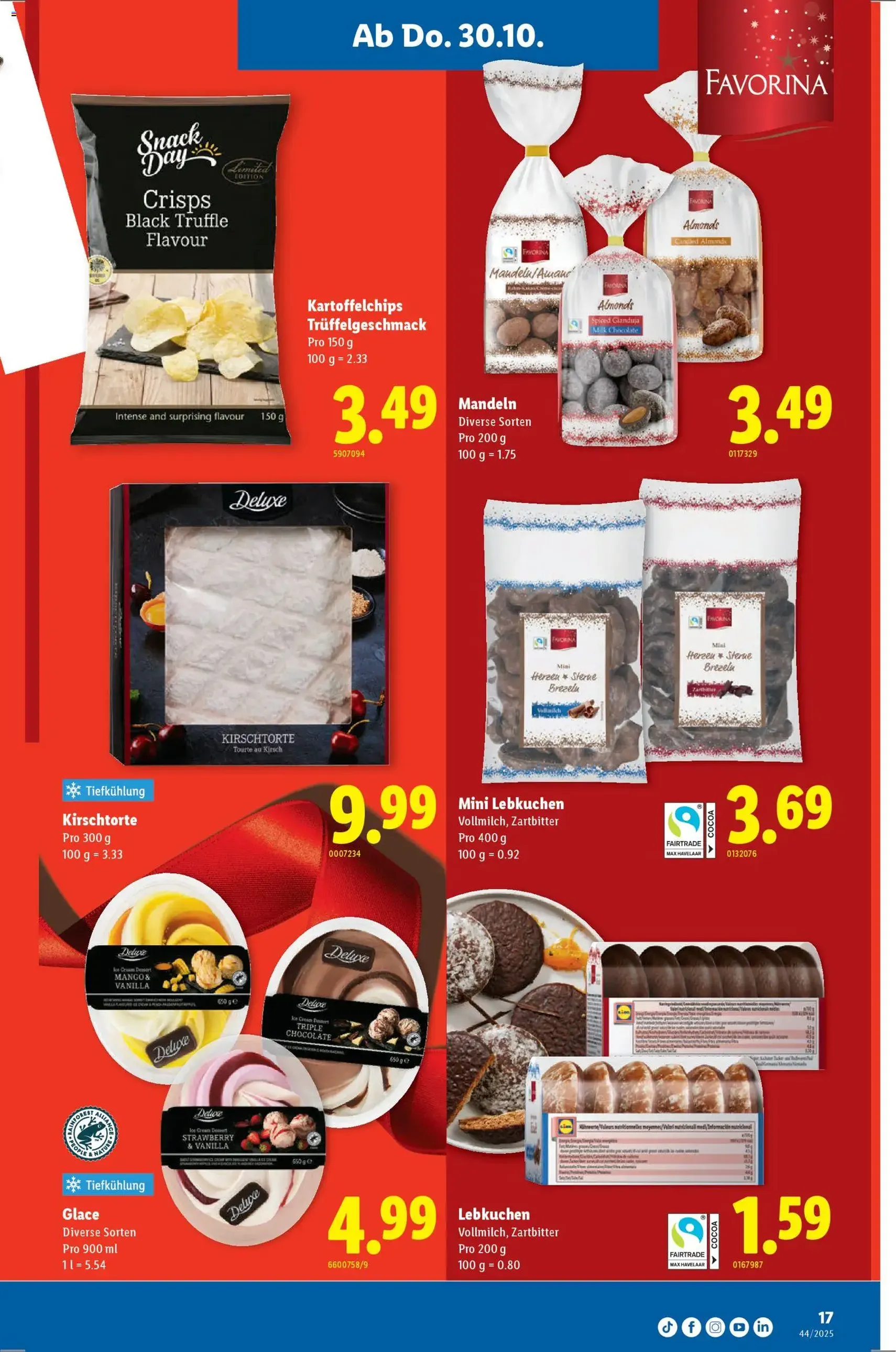 Lidl Aktionen - Gültiger Prospekt ab 30.10.2025, Seite 17 von insgesamt 32 Lidl Aktionen - Gültiger Prospekt ab 30.10.2025, Seite 17 von insgesamt 32