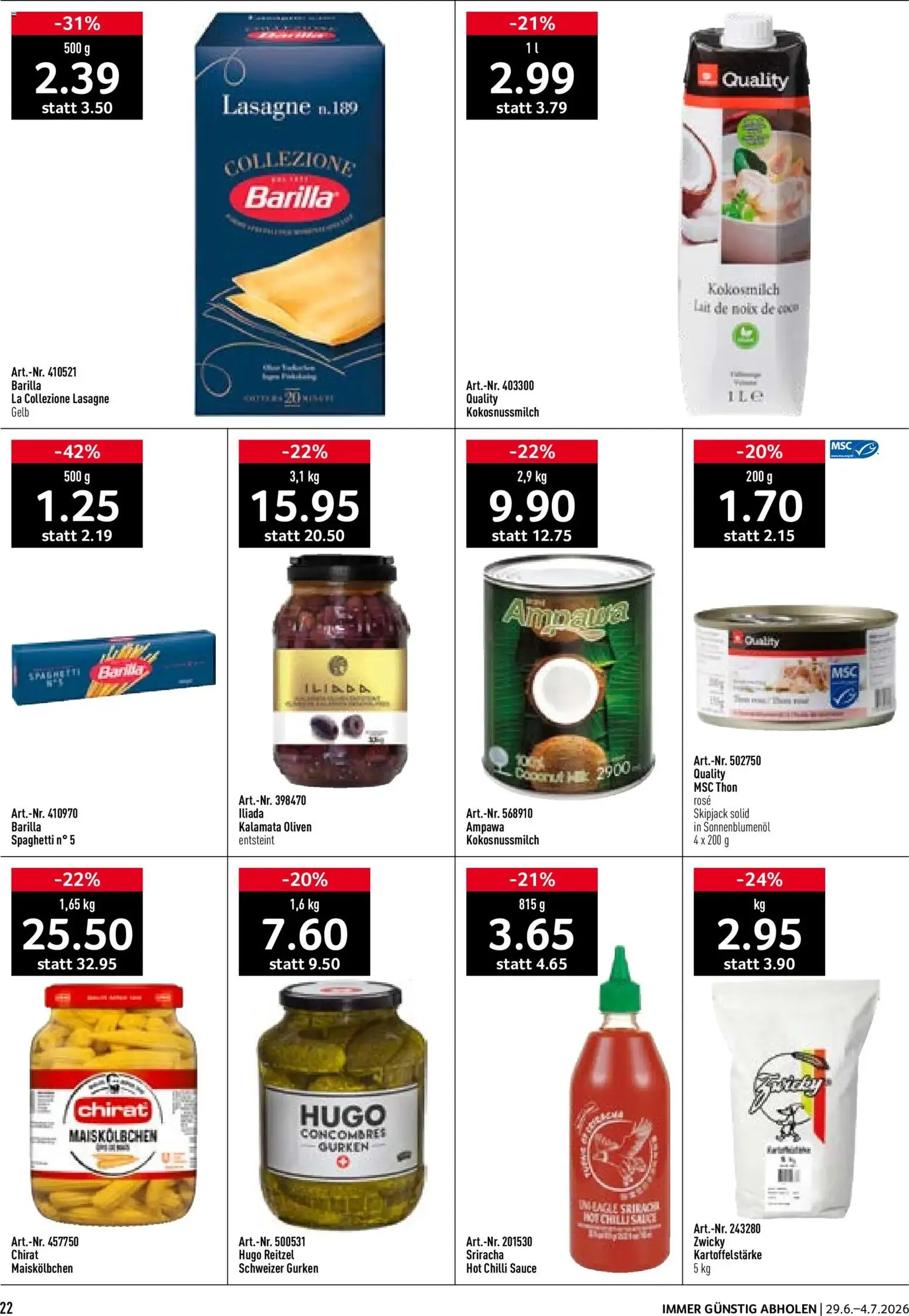 Prodega aktionen - Gültiger Prospekt ab 29.06.2026, Seite 22 von insgesamt 44