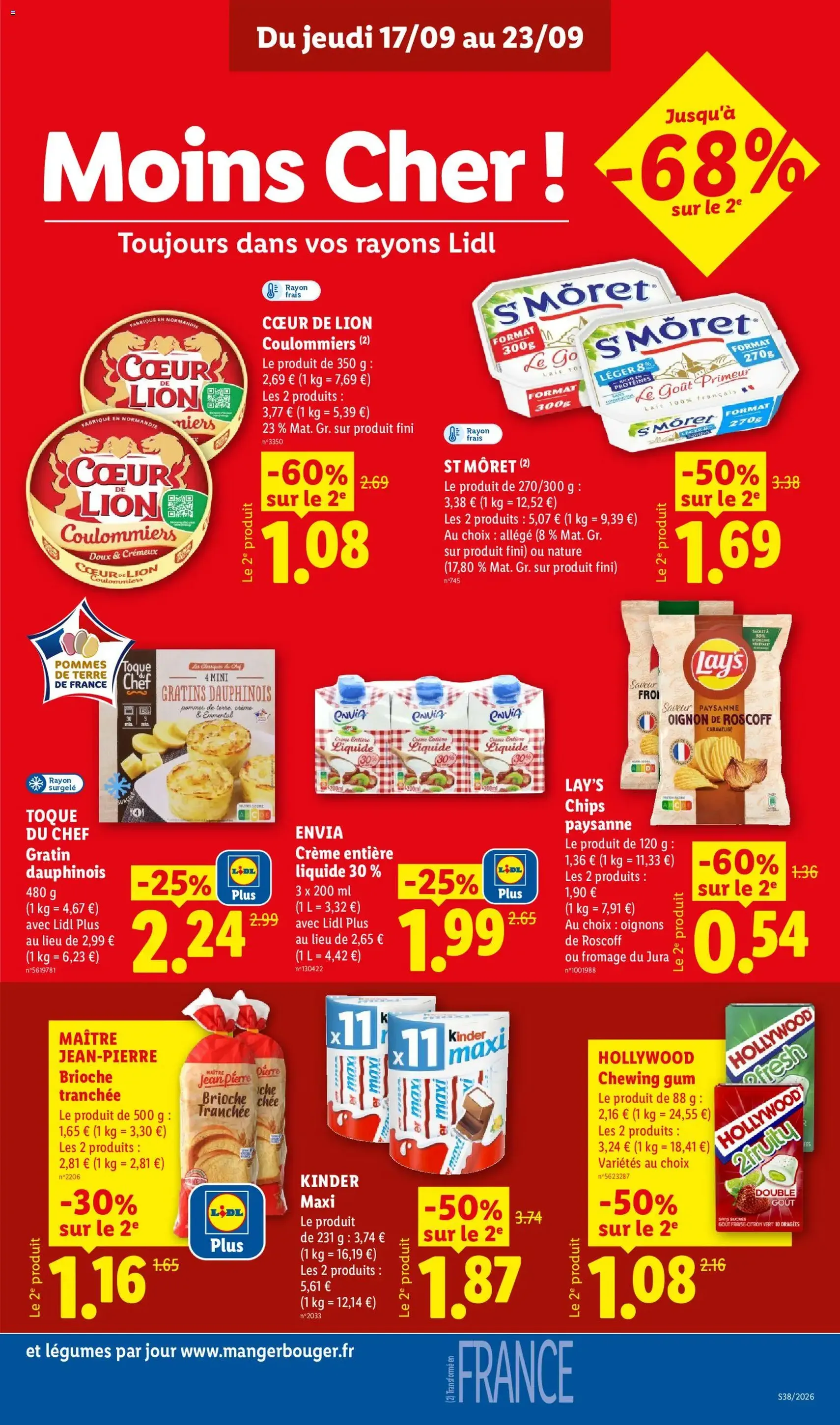 LIDL catalogue - brochure valable à partir du 17/09/2026, page 13 sur 67